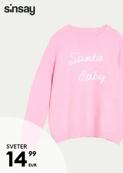 Sinsay leták platný od 03.12.2025 | Strana: 14 | Produkty: Sveter