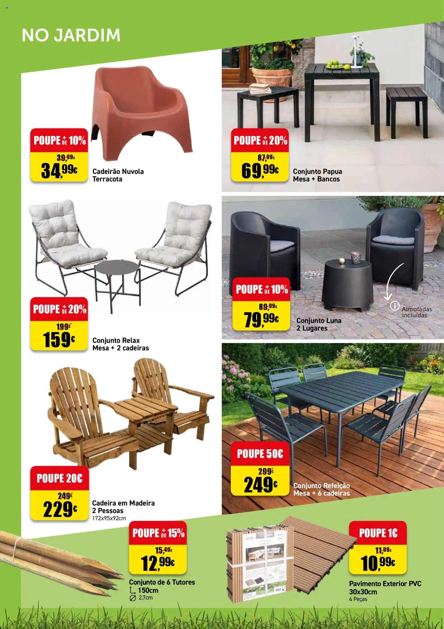 Agriloja folheto │ válido de 31.03.2026 | Página: 2 | Produtos: Cadeiras, Pavimento exterior, Mesa, Cadeira