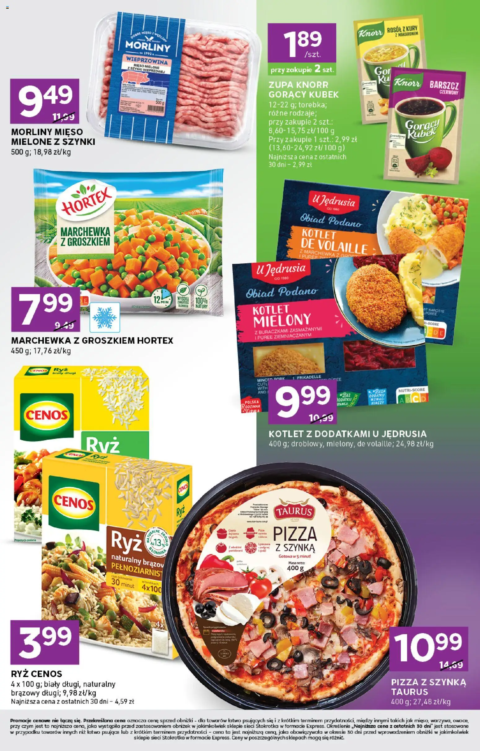 Stokrotka Gazetka - Express od 30.10.2025 | Strona: 5 | Produkty: Mięso mielone z szynki, Mięso, Szynka, Zupa