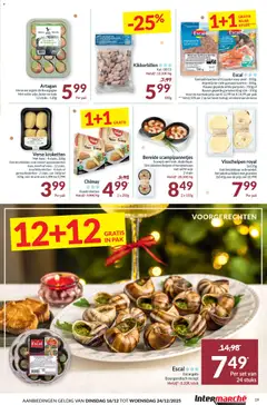 Intermarché folder week 51 - Voorbeeld van een folder van Intermarché, geldig van 16.12.2025 | Pagina: 19 | Producten: Pulykaszárny, Kekszek, Boter, Kaas