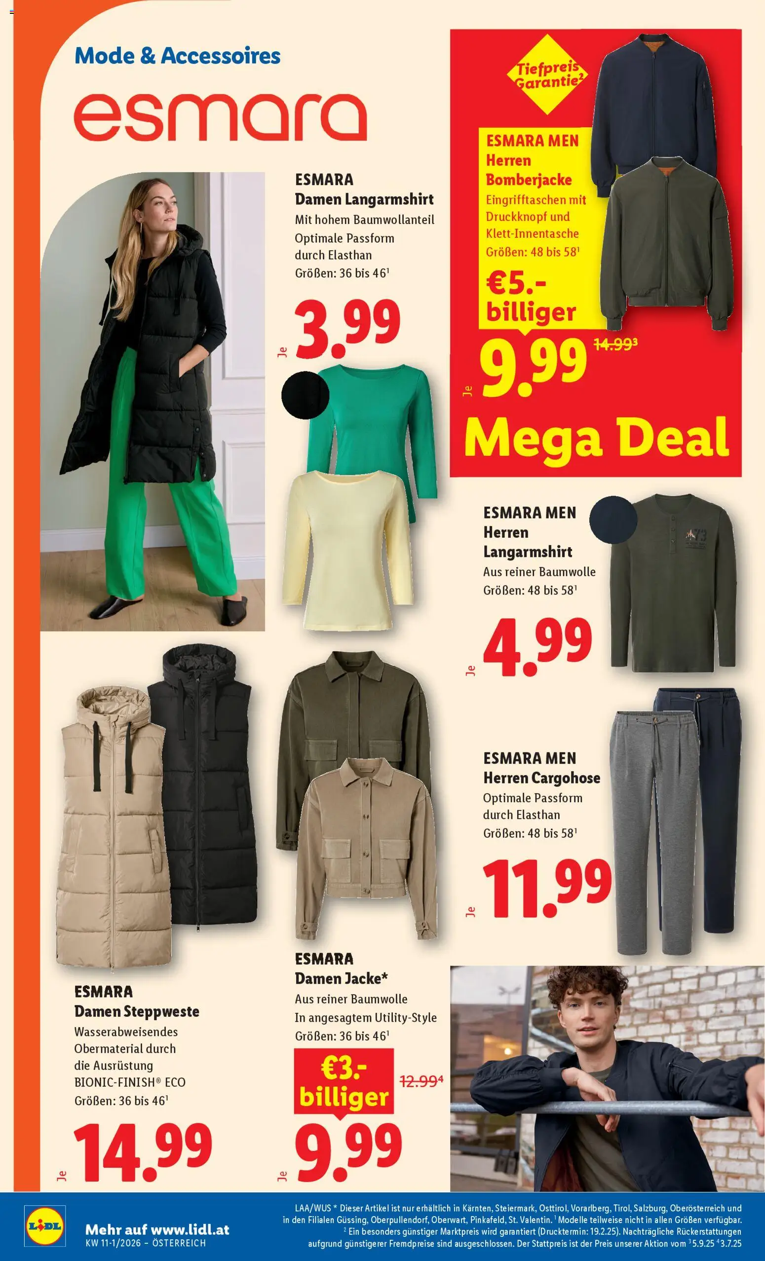 Lidl Flugblatt - Altenmarkt im Pongau, St. Johann im Pongau, Zell am See gültig ab 05.03.2026 | Seite: 39