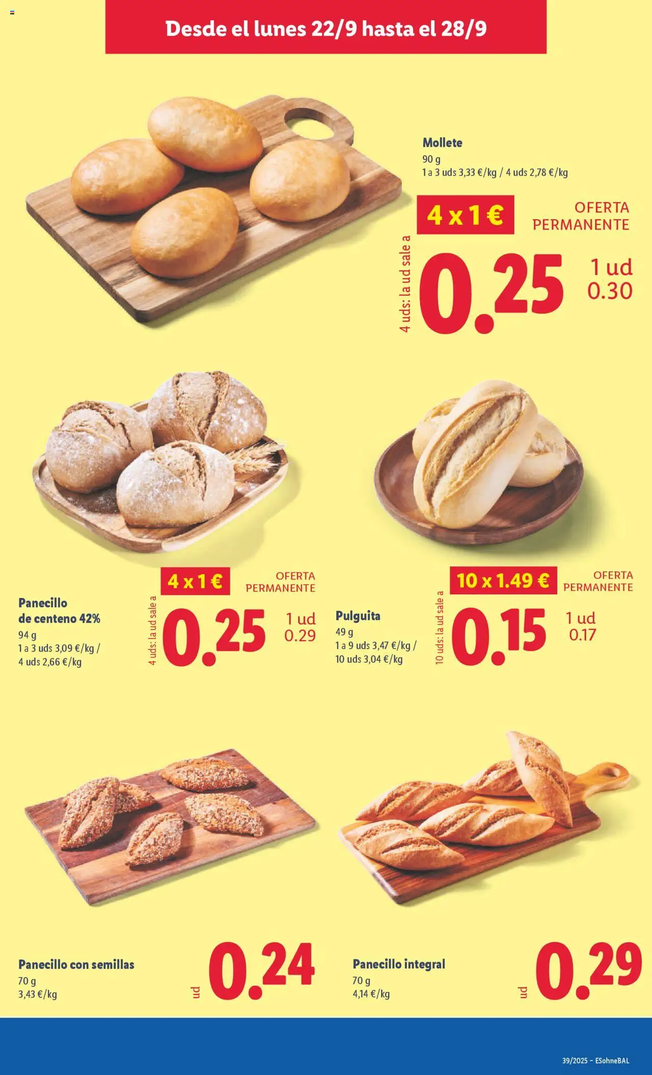 Lidl folleto │ válido desde el 22.09.2025 | Página: 9
