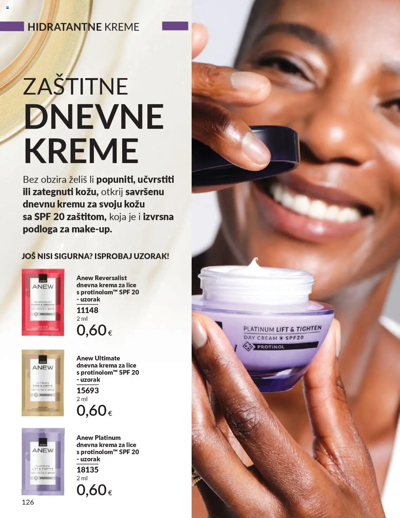 Avon katalog | vrijedi od 30.09.2025 | Stranica: 126 | Proizvodi: Krema za lice, Krema