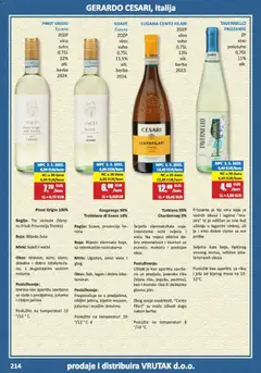 Vrutak - Katalog - Pregled kataloga iz trgovine Vrutak, vrijedi od 01.11.2025 | Stranica: 214 | Proizvodi: Miris, Vino, Voće