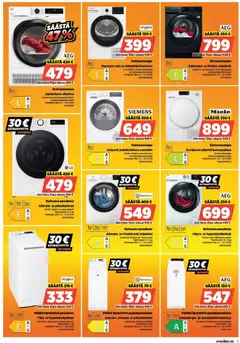 Power-mainoslehti voimassa 08.03.2026 alkaen | Sivu: 3 | Tuotteet: Pesukone