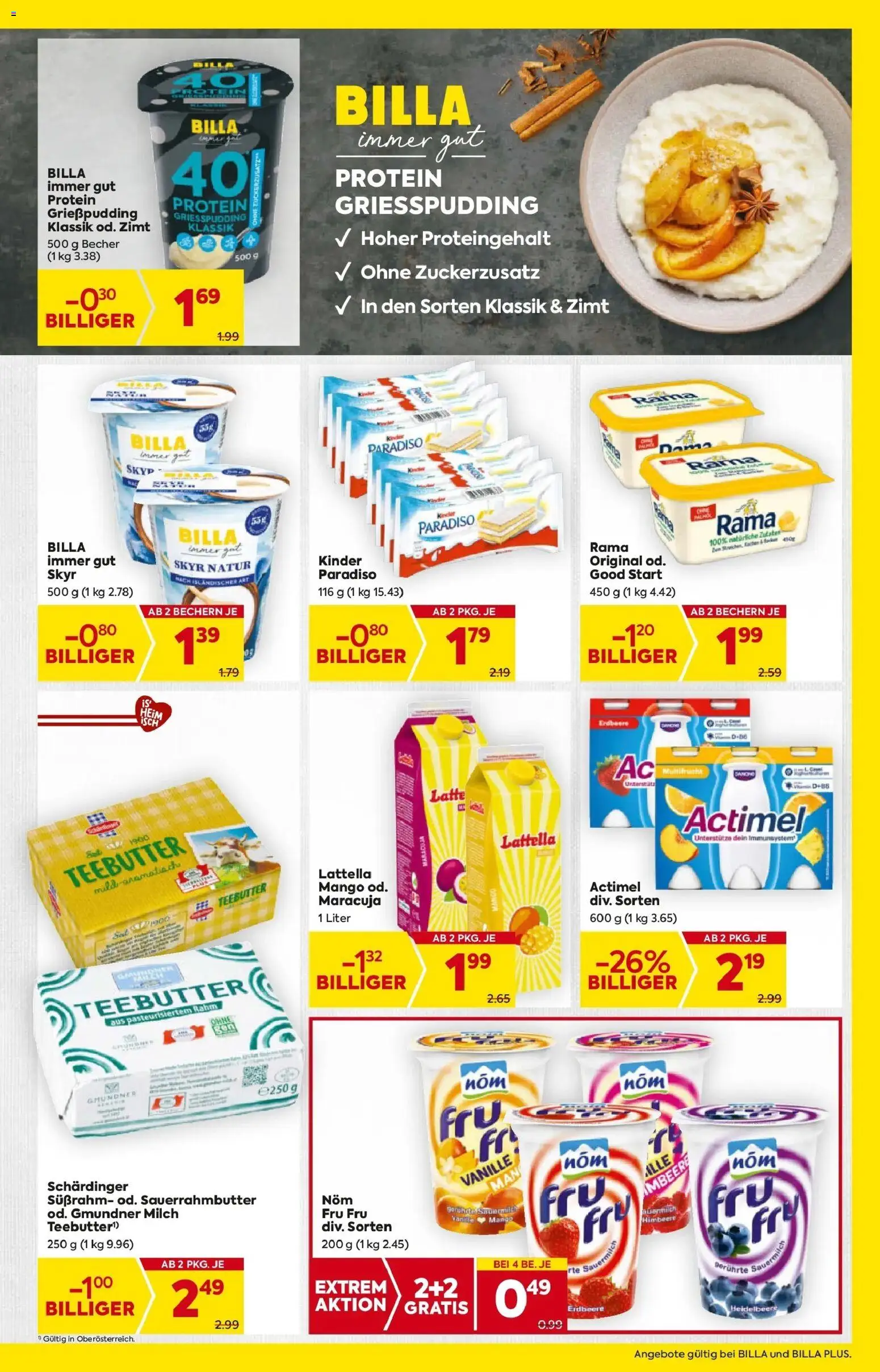 Billa Flugblatt - Grieskirchen, Wallern An Der Trattnach, Ansfelden gültig ab 30.10.2025 | Seite: 15 | Produkte: Mango, Himbeere, Milch