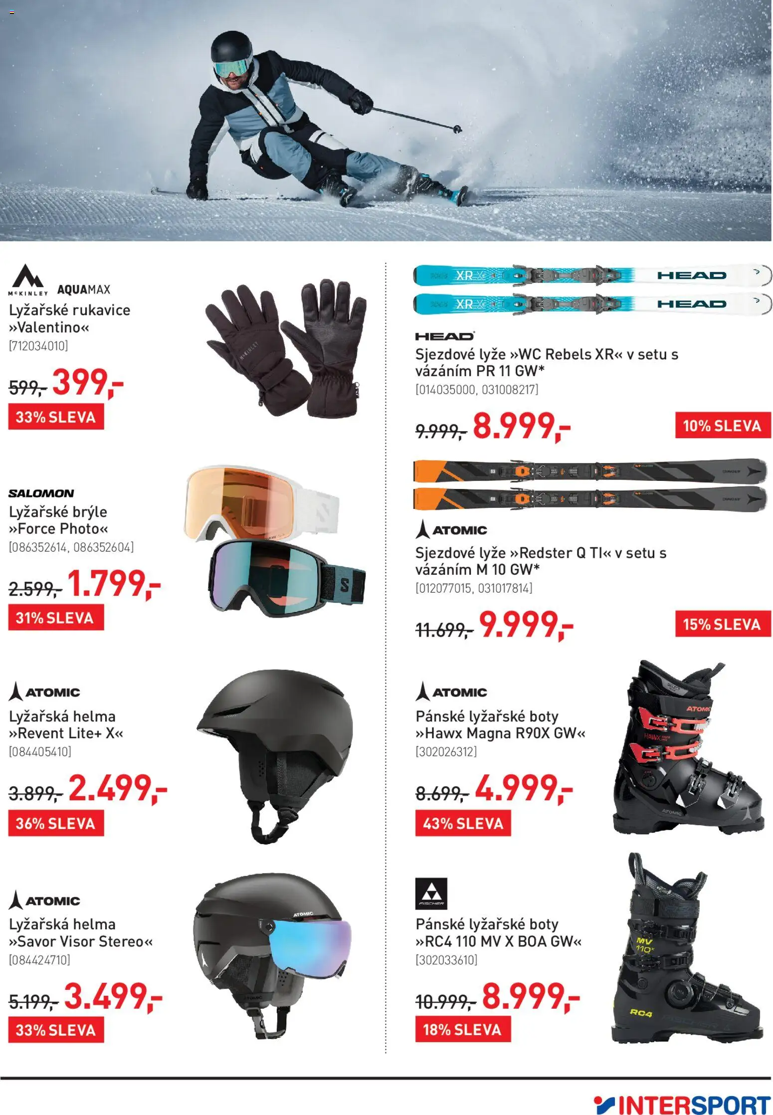 Intersport leták od 12.11.2025 | Strana: 5 | Produkty: Helma, Lyžařská helma, Rukavice, Boty