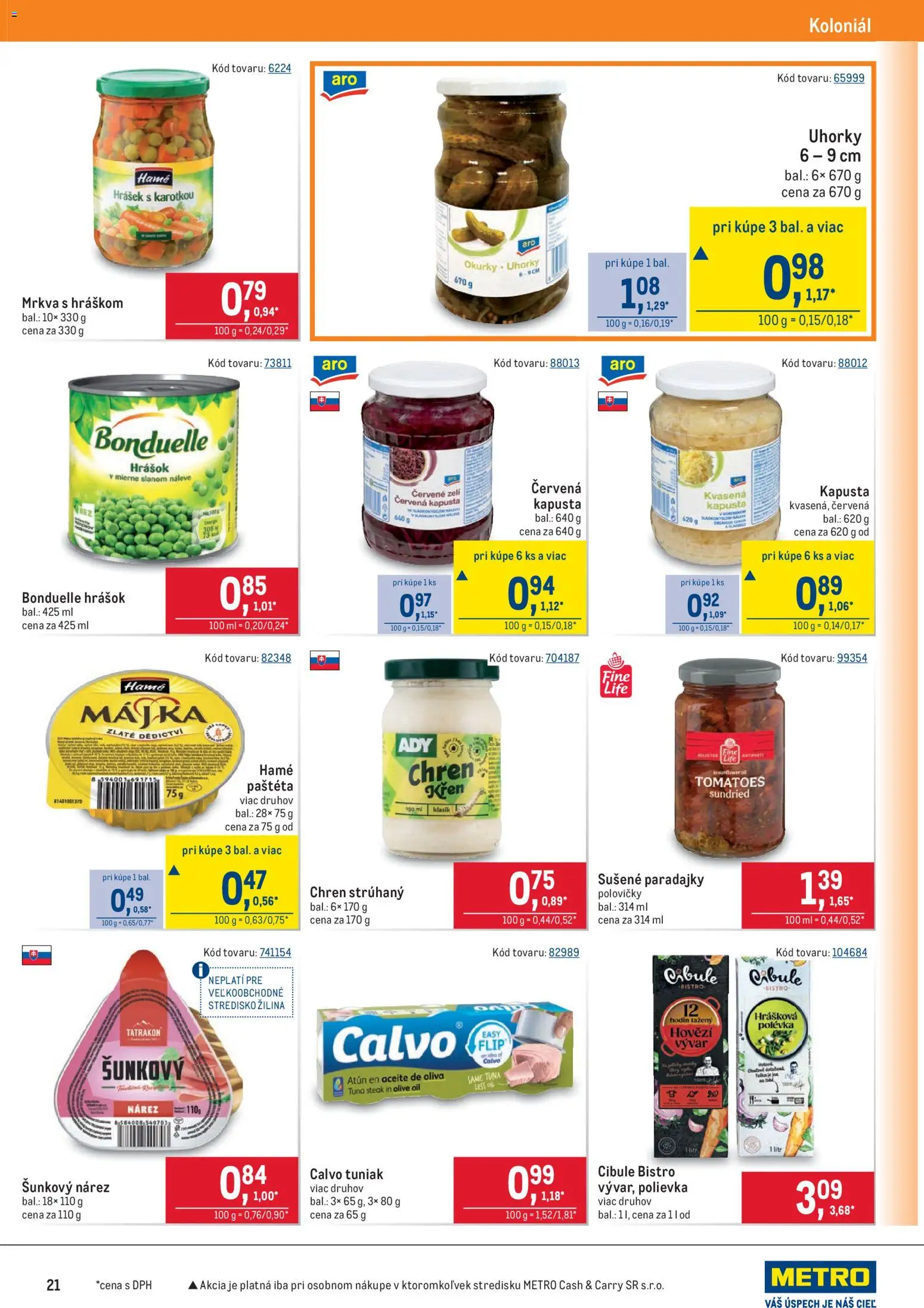 Nové Metro akcie – leták je platný od 10.12.2025 | Strana: 21 | Produkty: Kapusta, Paradajky, Steak, Uhorky