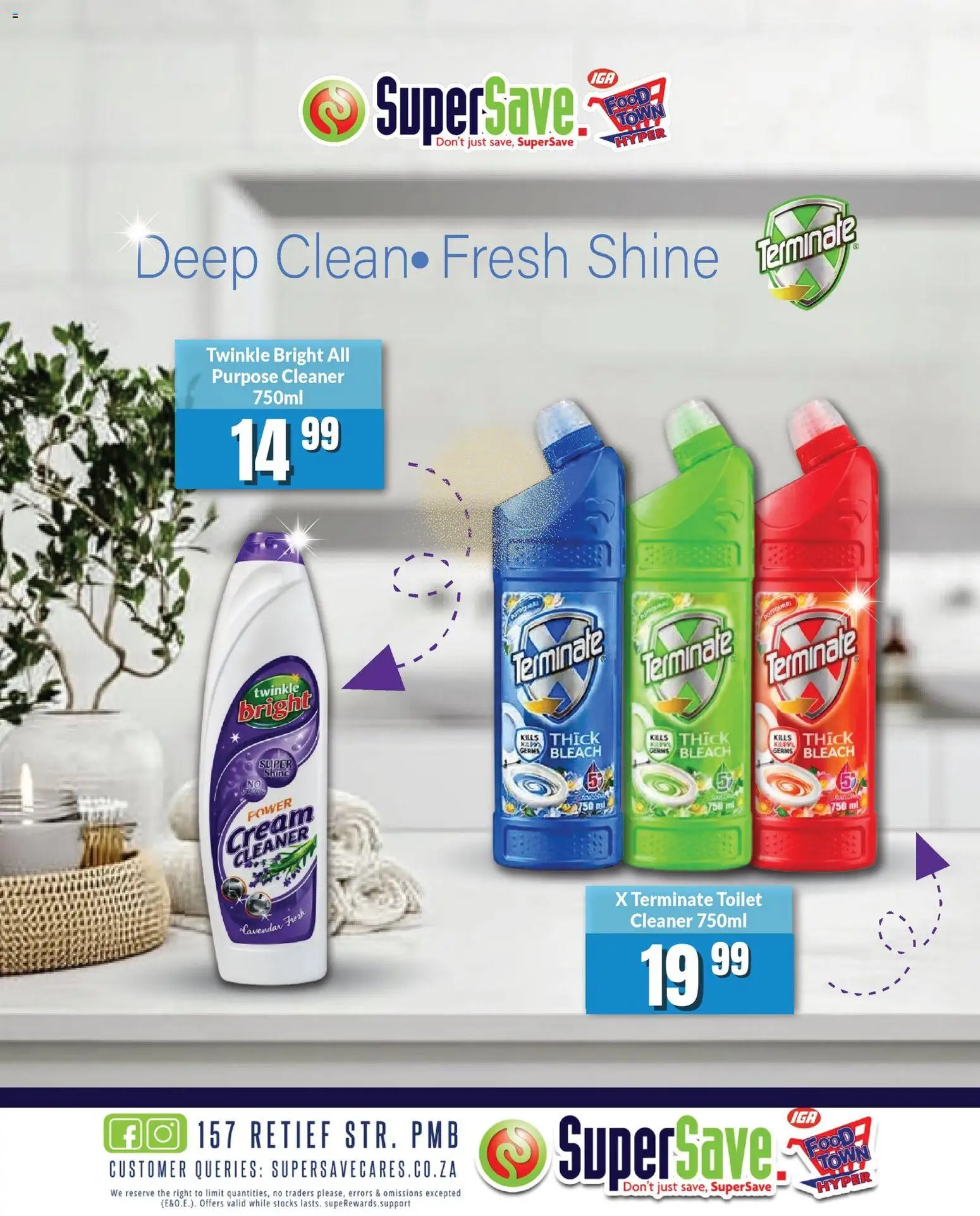 New Super Save catalogue – valid from 17.03.2026 | Page: 52 | Products: Toilet, Bleach, Cream