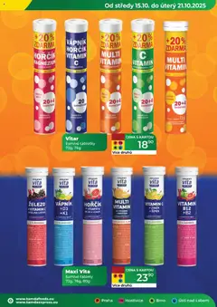 Náhled letáku Tamda Foods leták od 15.10.2025 | Strana: 33 | Produkty: Vitamin c, Hořčík, Maliny, Cukr