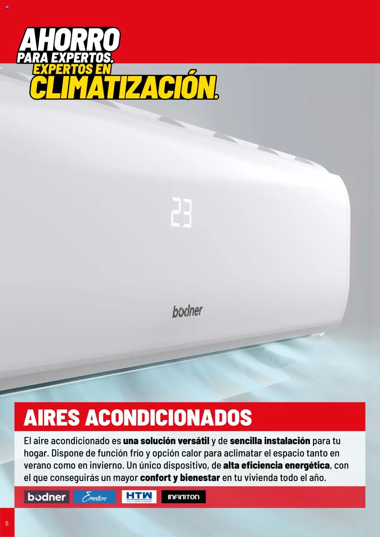 Brico Depôt Catálogo Climatización │ válido desde el 27.06.2025 | Página: 6 | Productos: Aire acondicionado