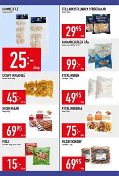 Matdax - erbjudanden - Förhandsvisning av reklamblad från butik Matdax aktuell från 01.12.2025 | Sida: 8 | Produkter: Pizza