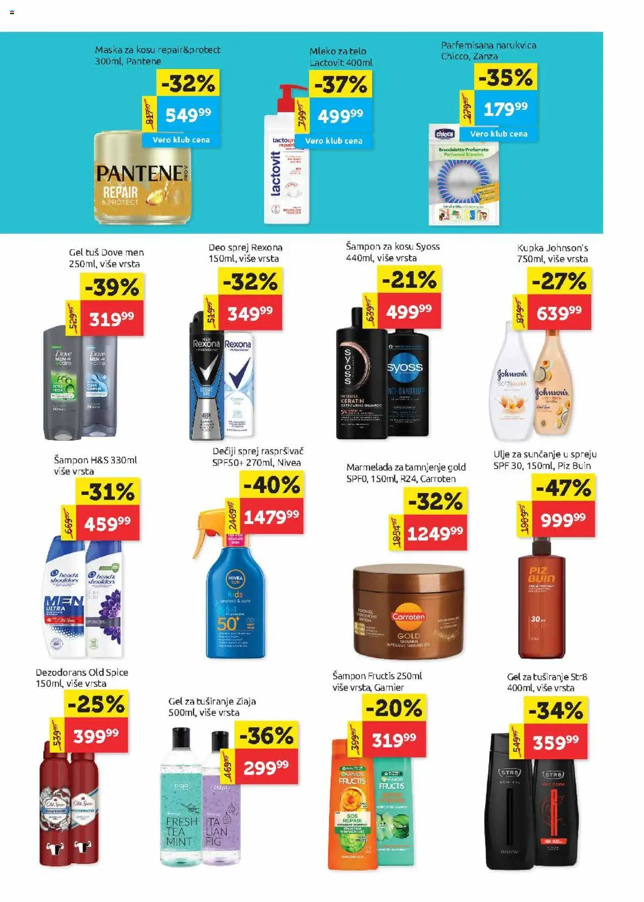 SuperVERO katalog - važi od 21.08.2025 | Strana: 20 | Proizvode: Syoss, Pantene, Nivea, Maska za kosu