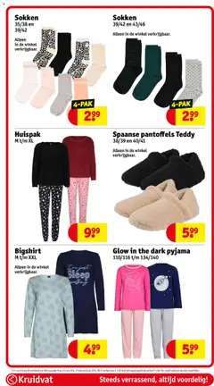 Sokken, 35/38 en 39/42, Alleen in de winkel verkrijgbaar, 4-PAK - Voorbeeld van een folder van Kruidvat, geldig van 14.10.2025 | Pagina: 95