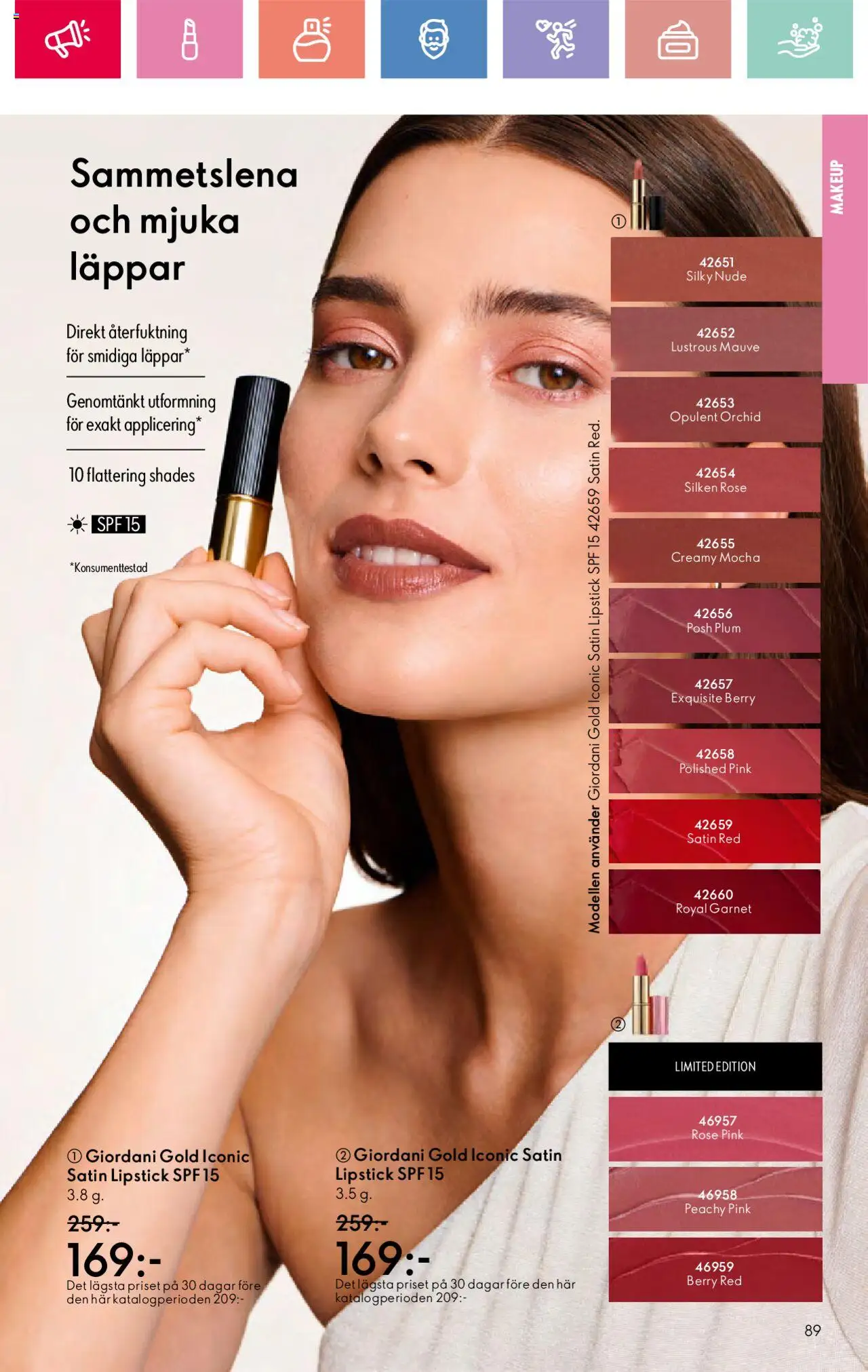 Oriflame reklamblad aktuell från 03.08.2025 | Sida: 89