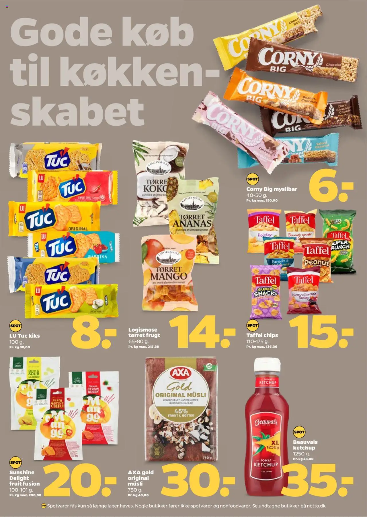 Netto tilbudsavis – gyldig fra 13.09.2025 | Side: 22 | Produkter: Mango, Smør, Ananas, Müsli