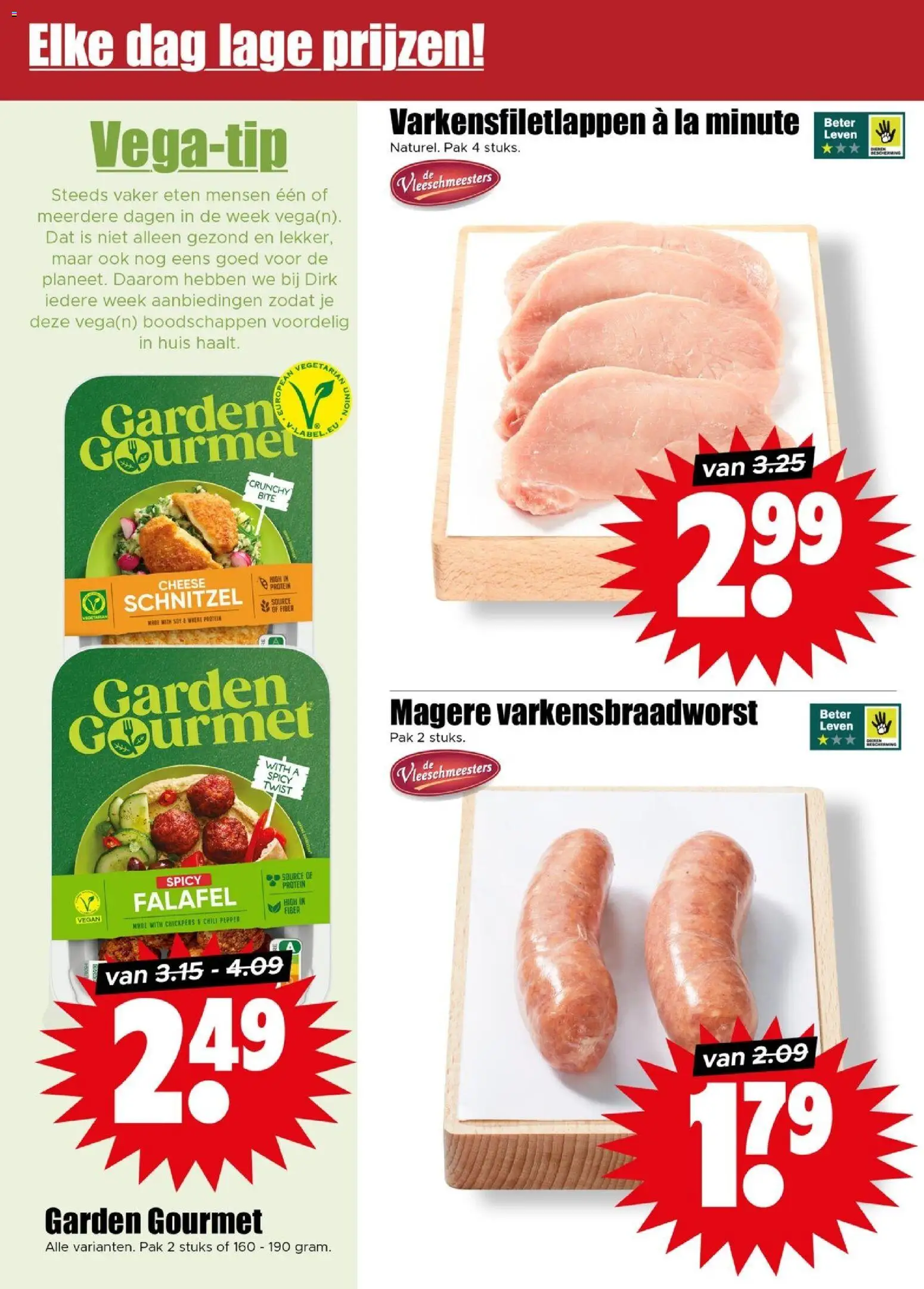 {H1} | Pagina: 6 | Producten: Schnitzel, La