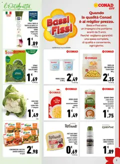 Anteprima del volantino CIPOLLE ROSSE DI TROPEA CALABRIA LG.P. SAPORI&DINTORNI CONAD, origine Italia 1* categoria 250 g valido a partire dal 22.10.2025 | Pagina: 3 | Prodotti: Prosciutto Crudo, Paté, Manzo, Spinaci