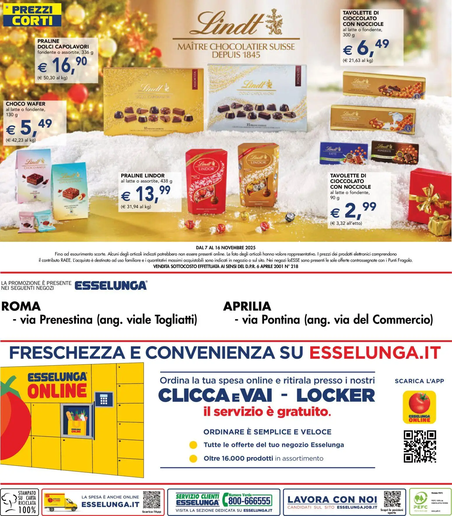 Volantino Esselunga S del 07.11.2025 | Pagina: 31 | Prodotti: Cioccolato, Latte, Nocciole