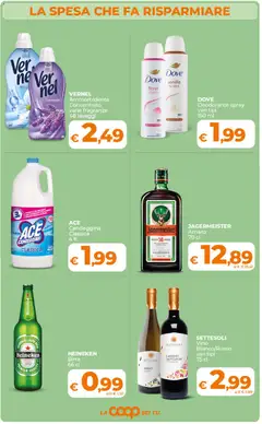 Anteprima del volantino Ipercoop Sicilia catalogo valido a partire dal 27.01.2026 | Pagina: 4 | Prodotti: Deodorante, Candeggina, Vino, Heineken