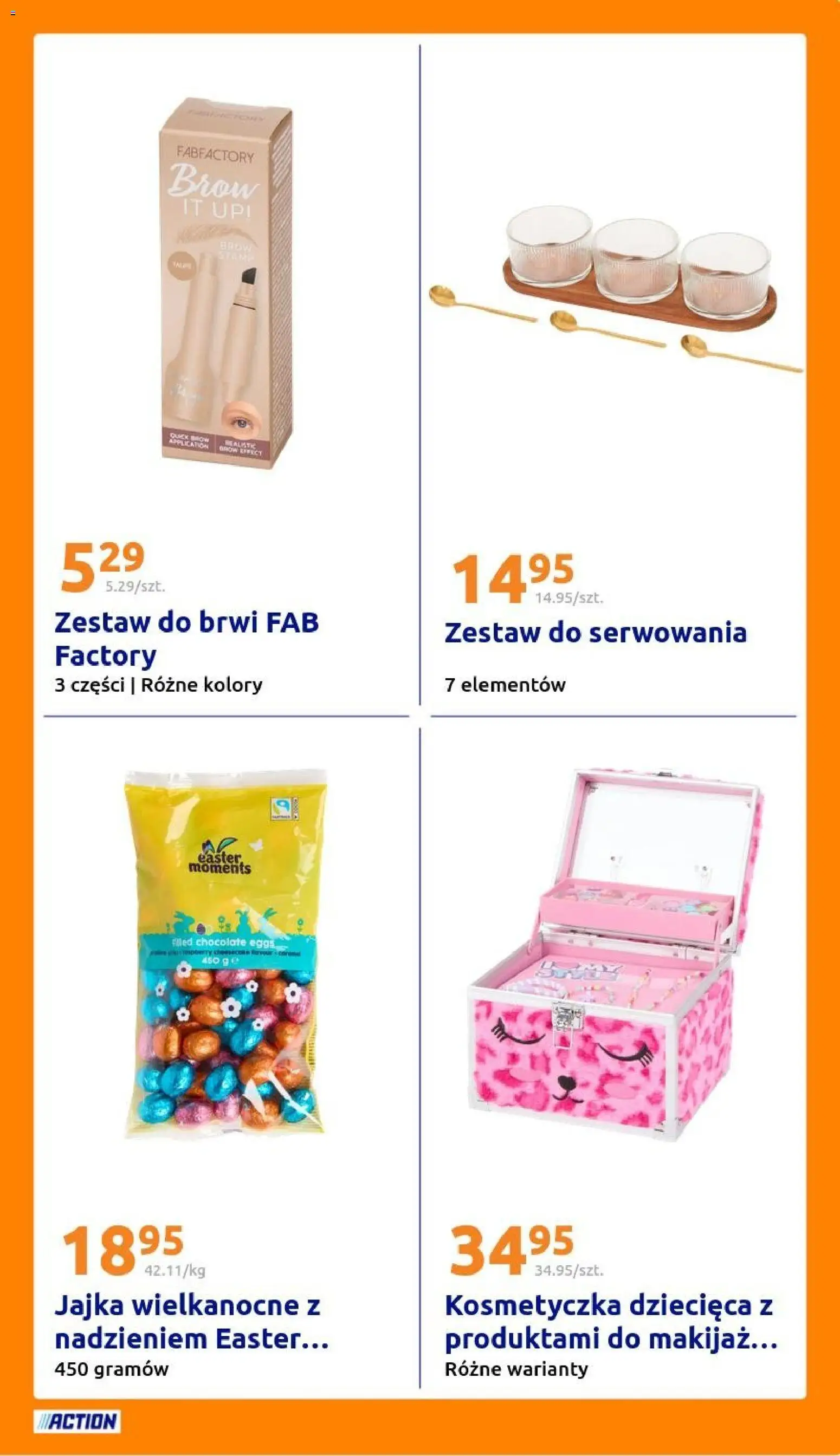 Action gazetka od 25.03.2026 | Strona: 23 | Produkty: Makijaż, Jajka