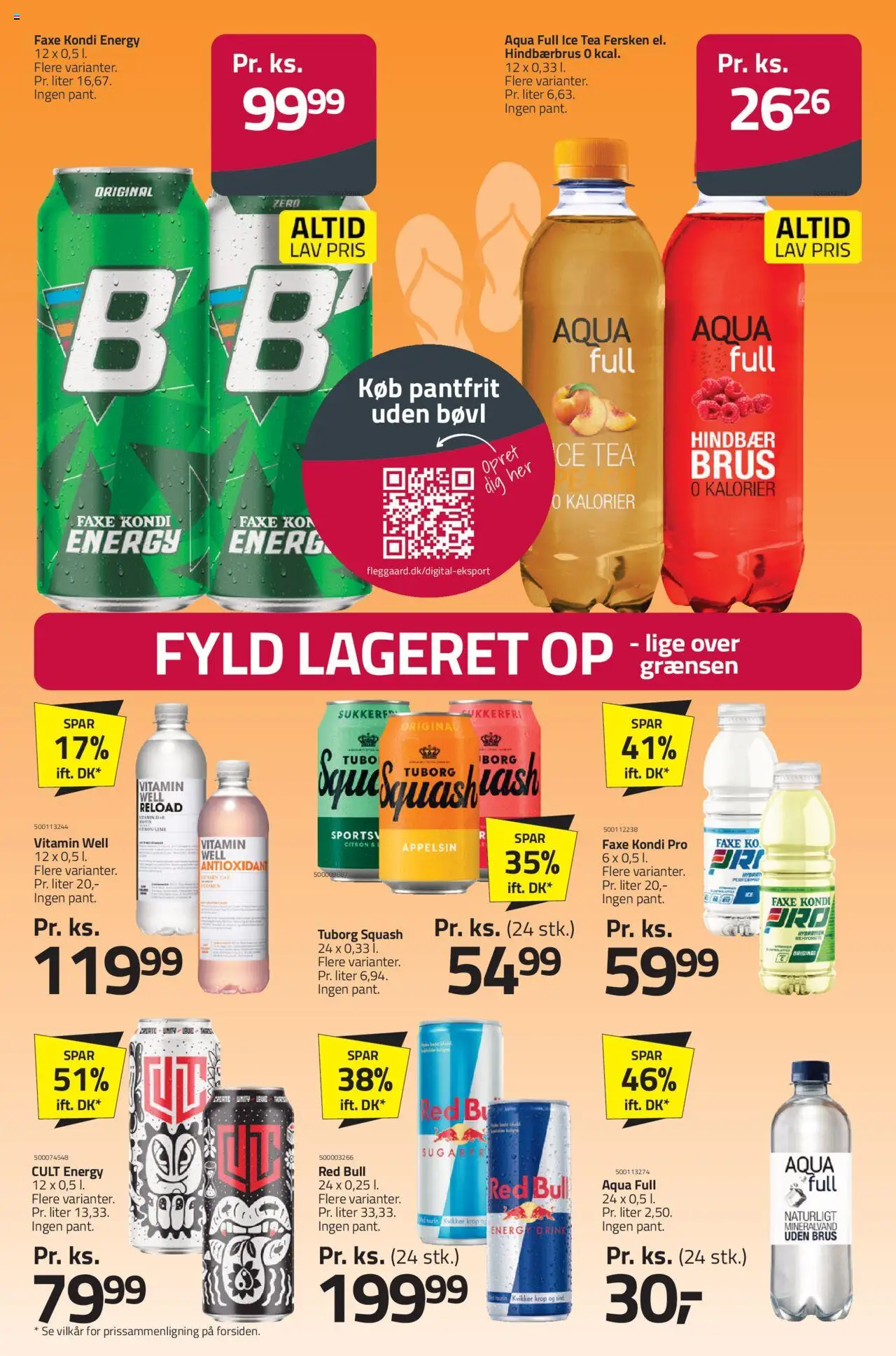 Fleggaard Tilbudsavis gyldig fra 20.08.2025 | Side: 37 | Produkter: Squash, Iogurteira, Faxe Kondi, Tuborg Squash