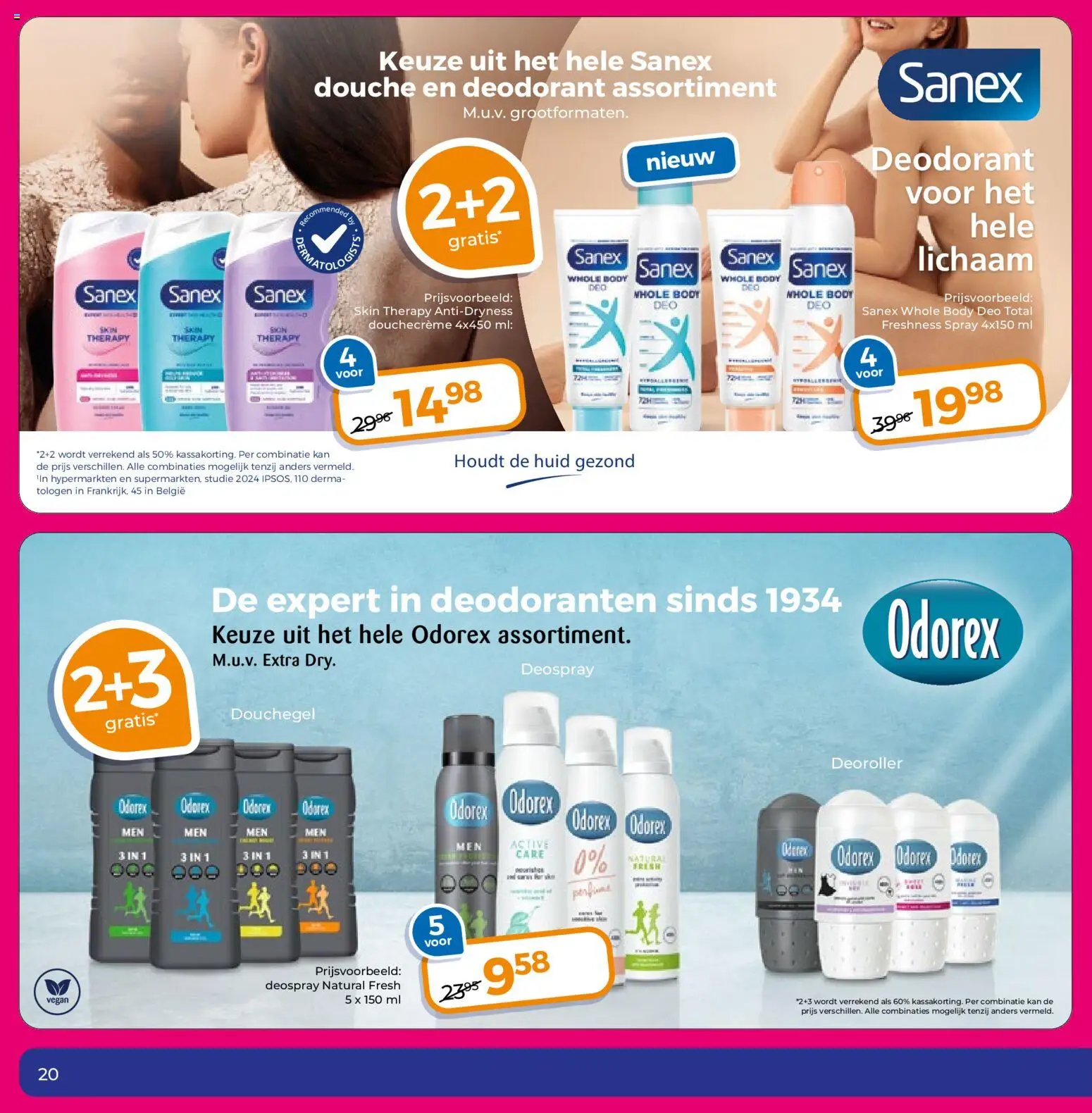 {H1} | Pagina: 20 | Producten: Deodorant, Kan, Douche, Douchegel