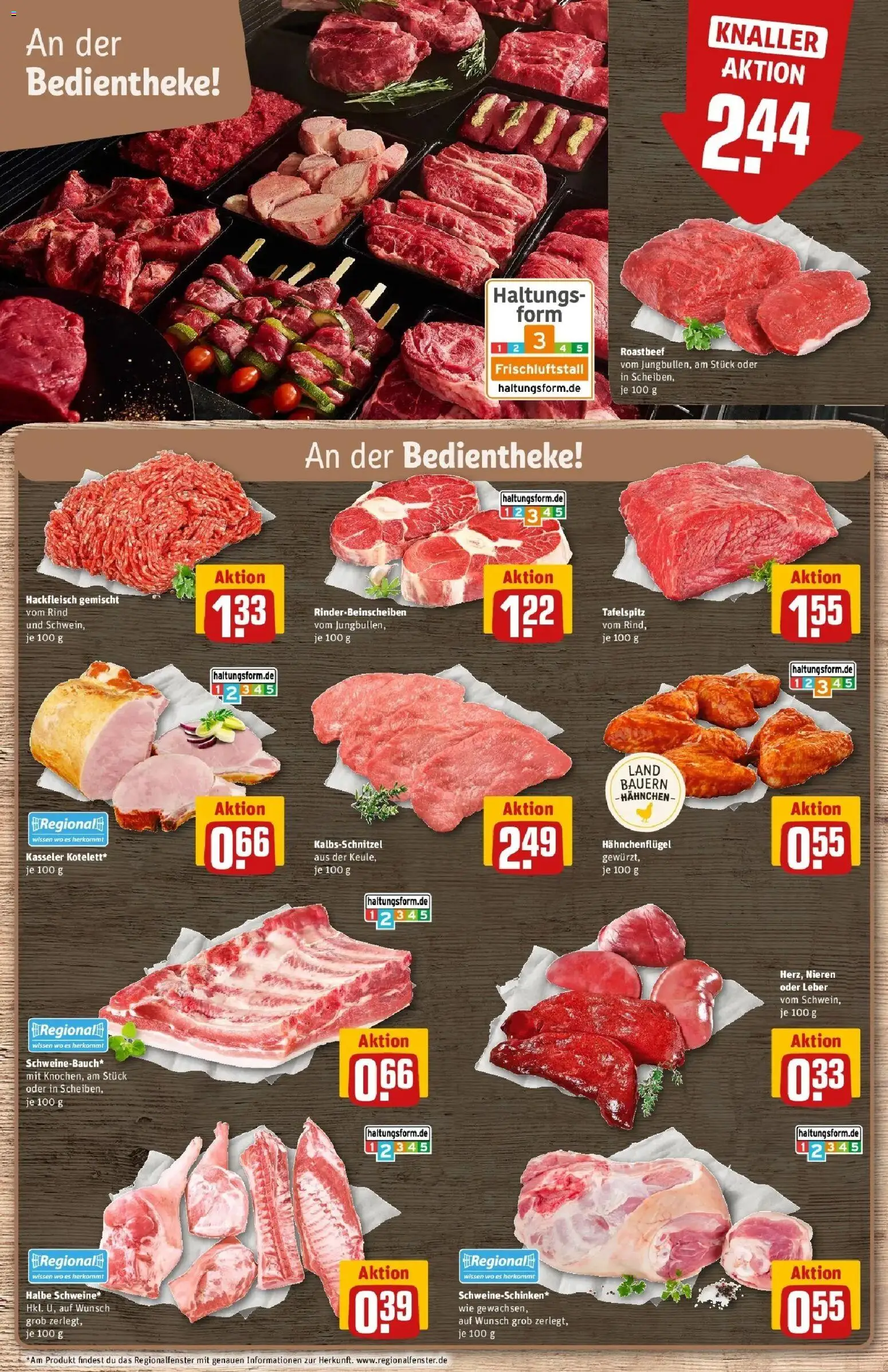 Rewe prospekt Bad Zwischenahn	 – gültig ab 22.02.2026 | Seite: 9 | Produkte: Tafelspitz, Hahnchen, Roastbeef, Hackfleisch