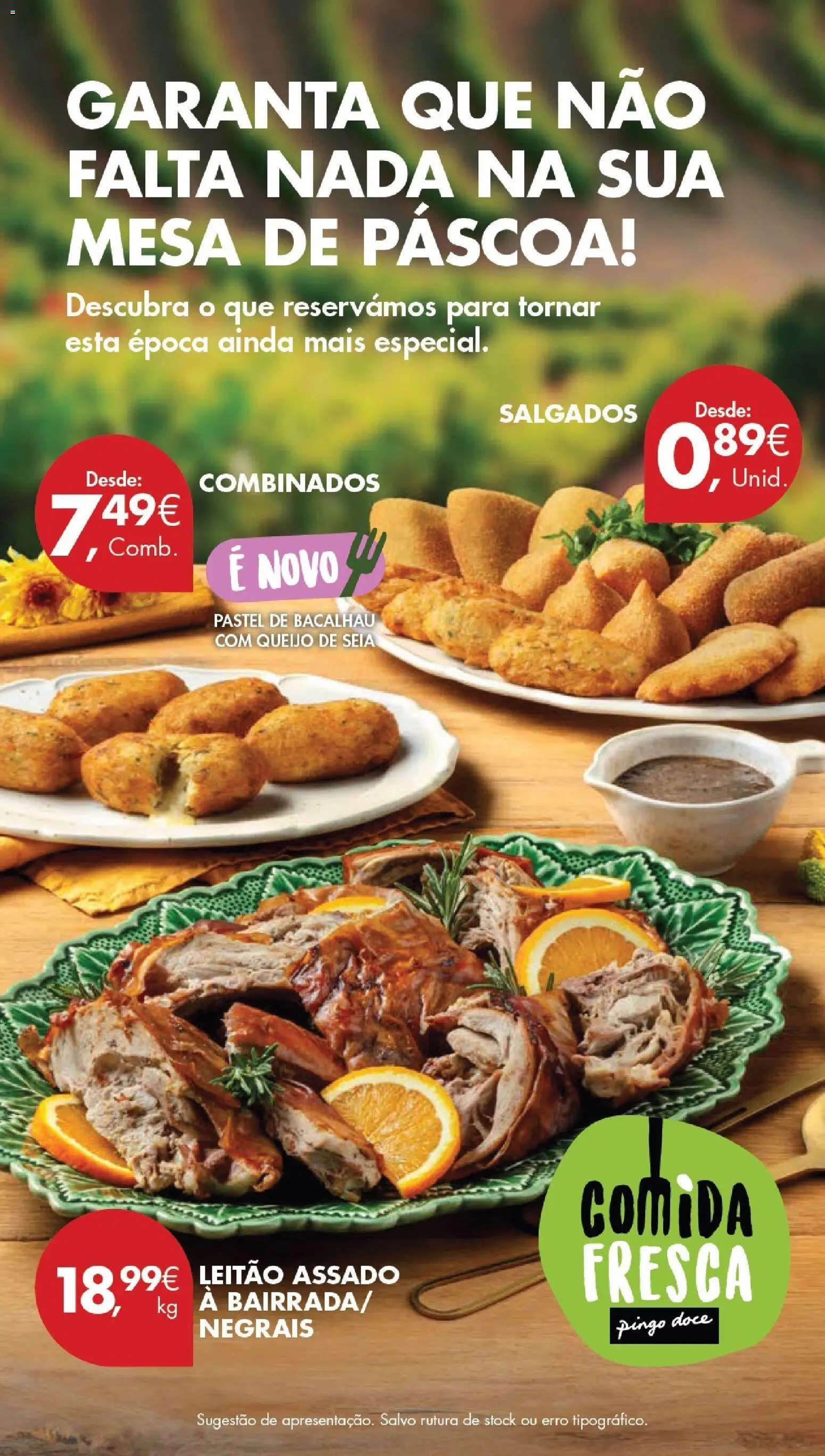 Pingo Doce Poupe este Fim de Semana │ válido de 03.04.2026 | Página: 8 | Produtos: Bacalhau, Mesa, Queijo