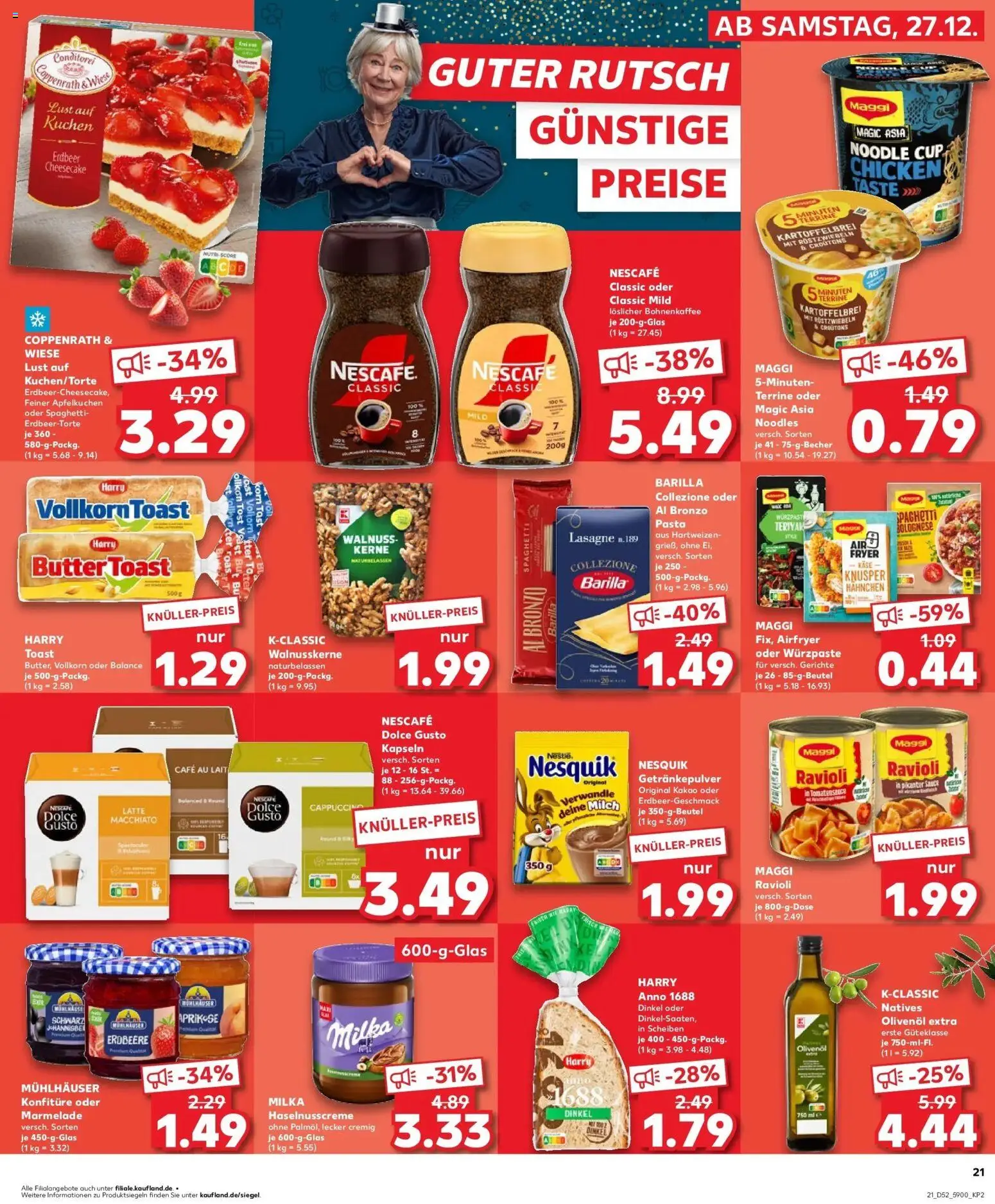Kaufland prospekt Chemnitz	 – gültig ab 28.12.2025 | Seite: 21 | Produkte: Milch, Butter, Käse, Olivenol