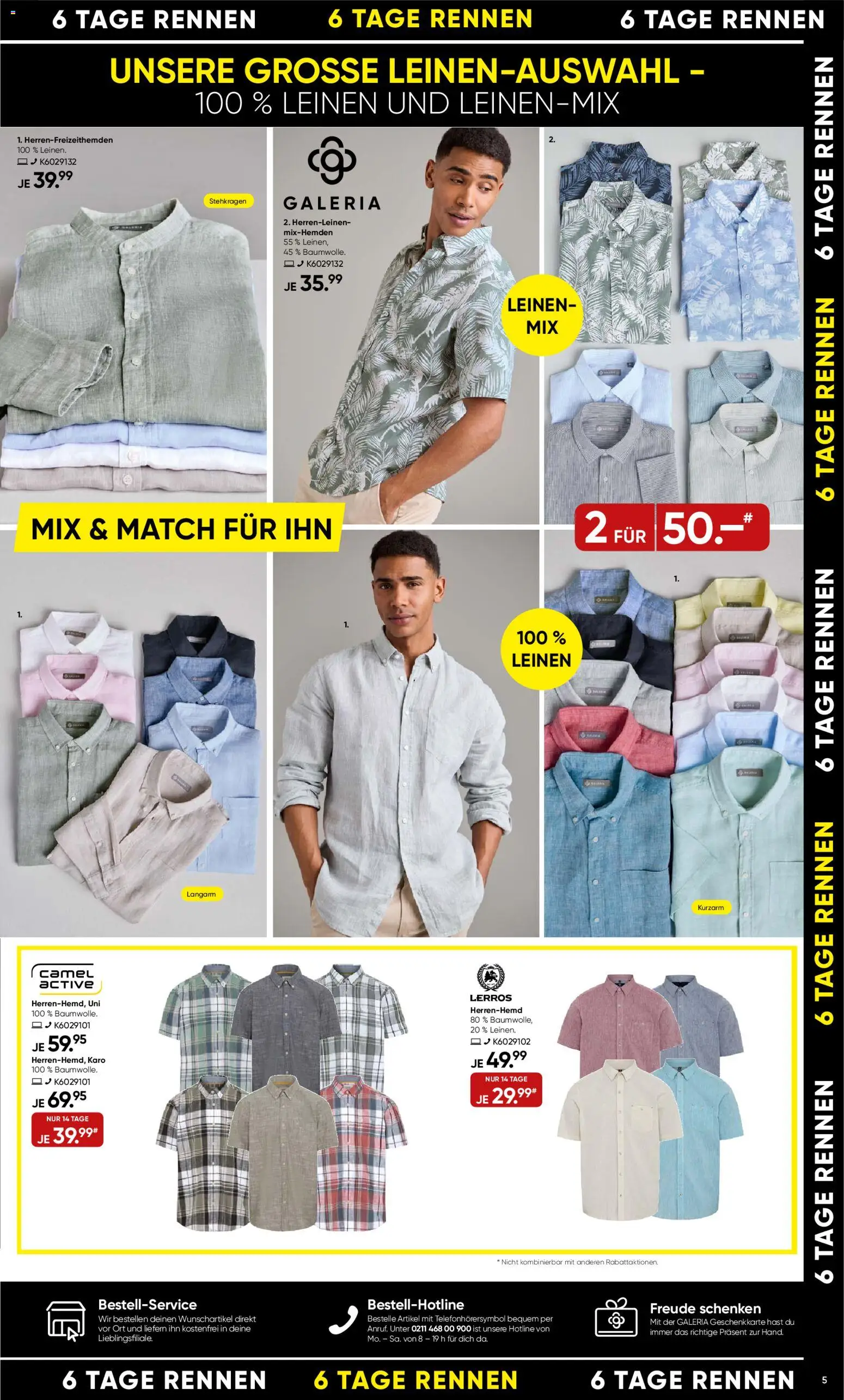 Galeria Karstadt Kaufhof Prospekt 	 – gültig ab 15.04.2026 | Seite: 5