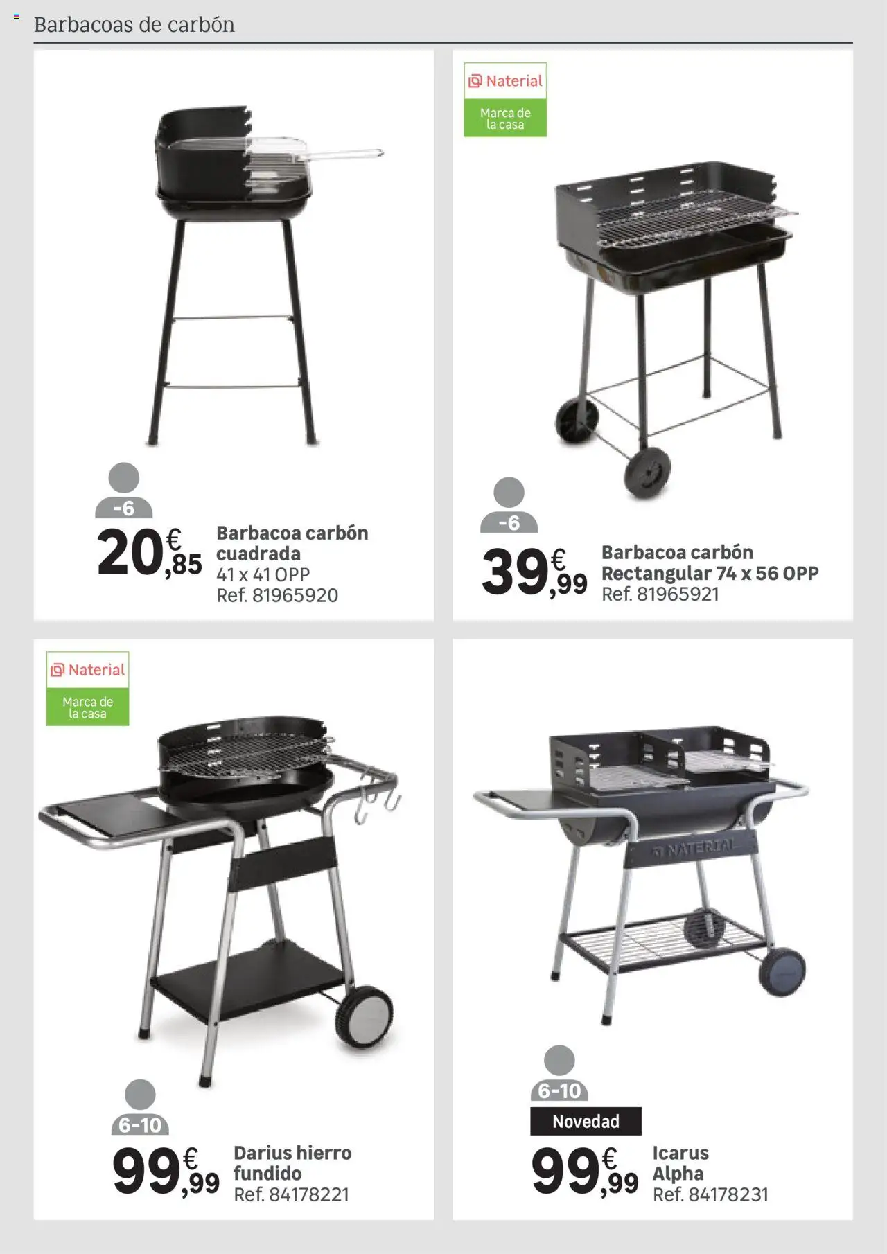 Leroy Merlin catálogo │ válido desde el 25.03.2025 | Página: 208 | Productos: Barbacoa