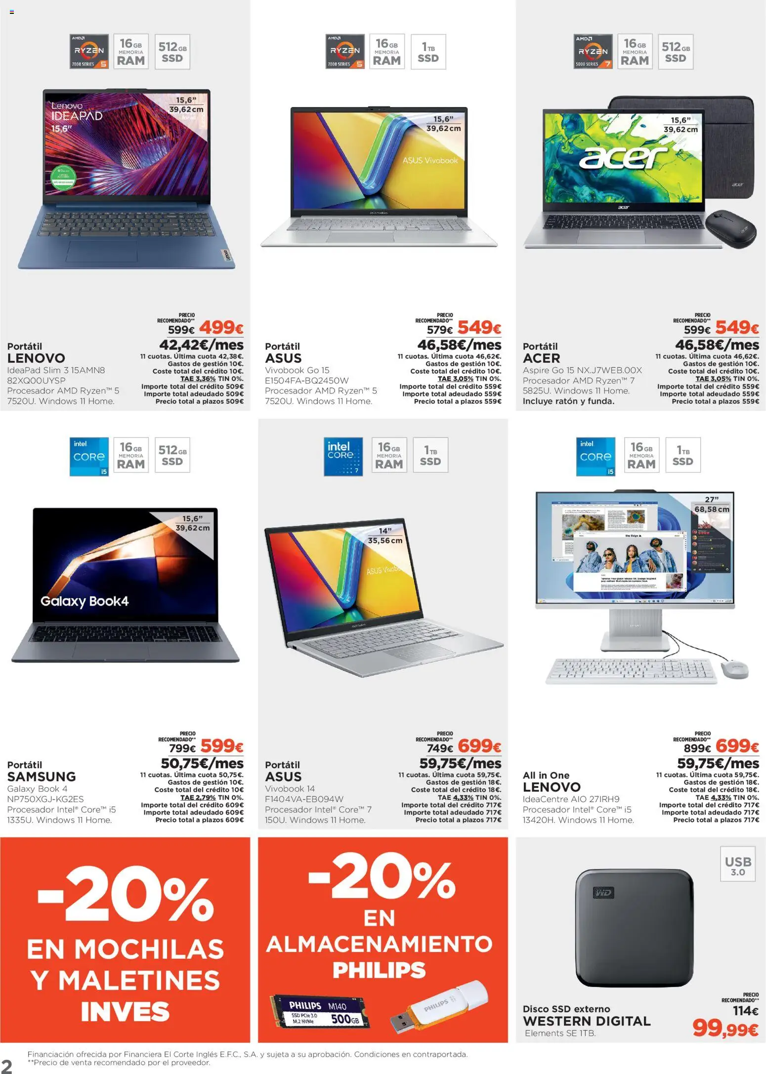 El Corte Inglés ofertas │ válido desde el 07.01.2026 | Página: 2 | Productos: Disco