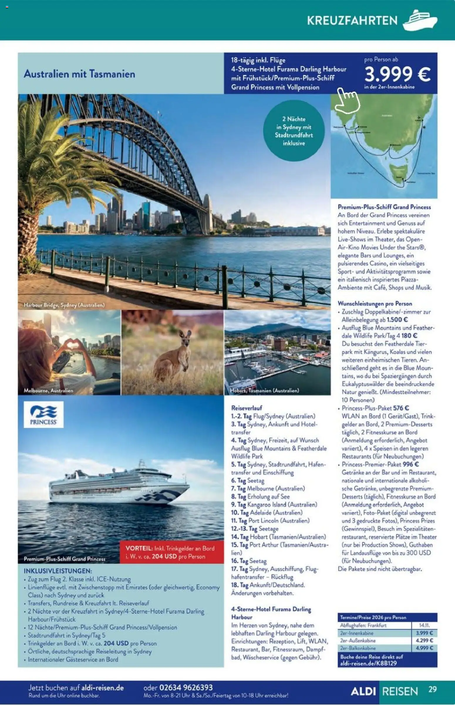 Aldi Reisen Prospekt 	 – gültig ab 01.01.2026 | Seite: 29