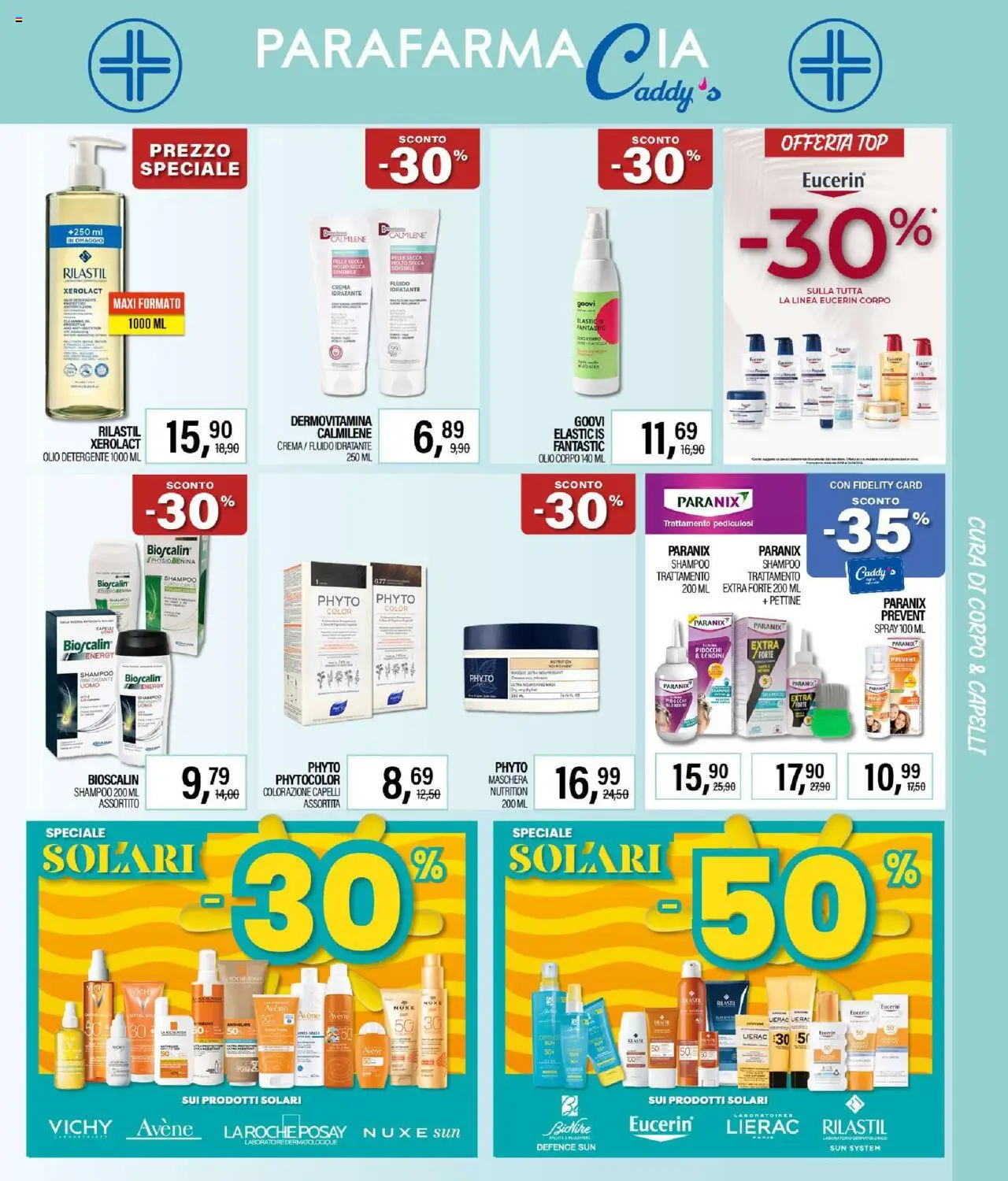 Volantino Caddy's del 31.07.2025 | Pagina: 17 | Prodotti: Shampoo, Olio corpo, Top, Body