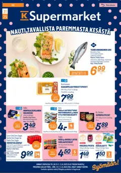 Katso K-Supermarket tarjoukset voimassa alkaen 31.07.2025