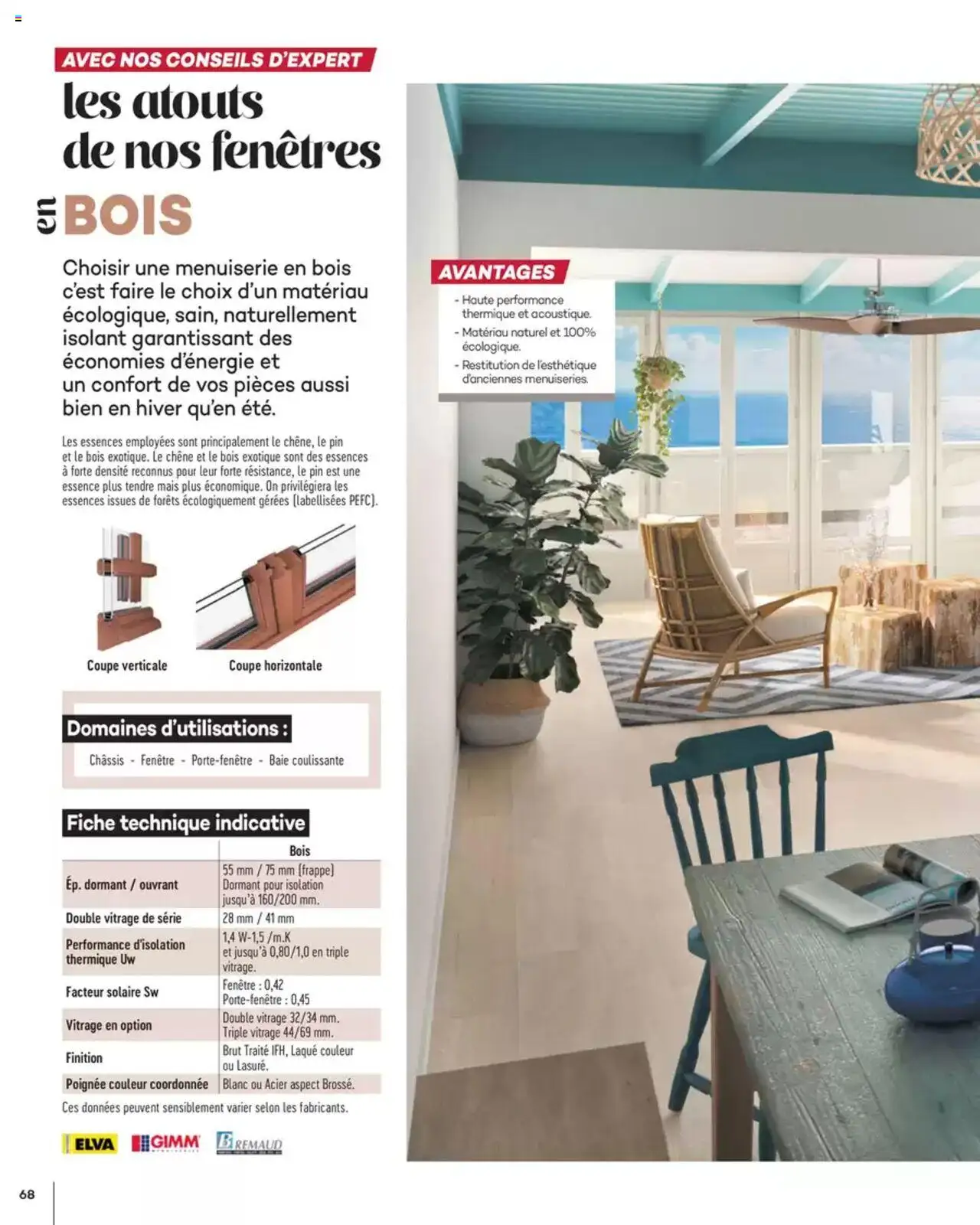  | Page: 68 | Produits: Baie coulissante, Mais, Laque