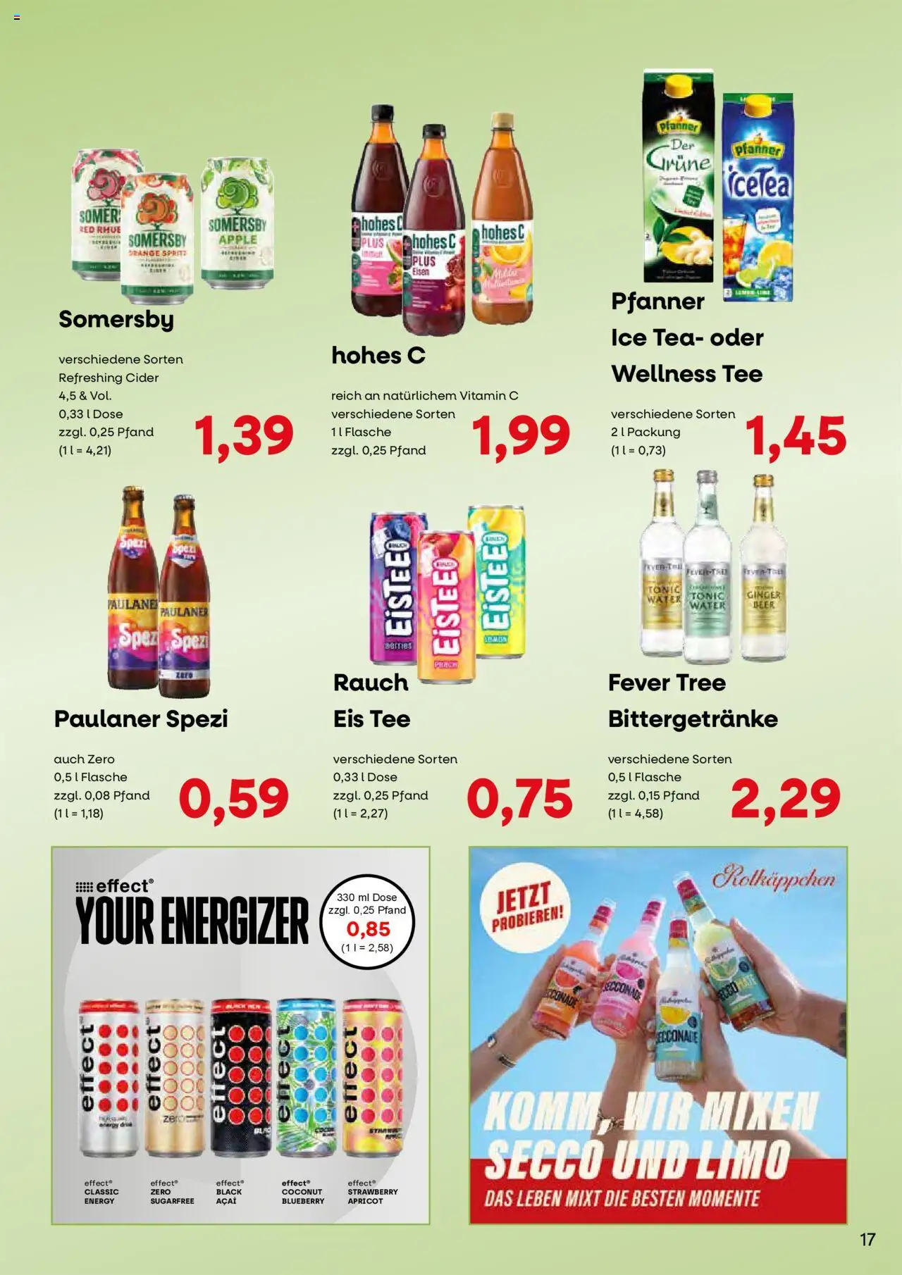 KONSUM Leipzig - Nah. Frisch. Freundlich. - gültig ab dem 28.07.2025 | Seite: 17 | Produkte: Paulaner spezi, Apple, Eis, Paulaner