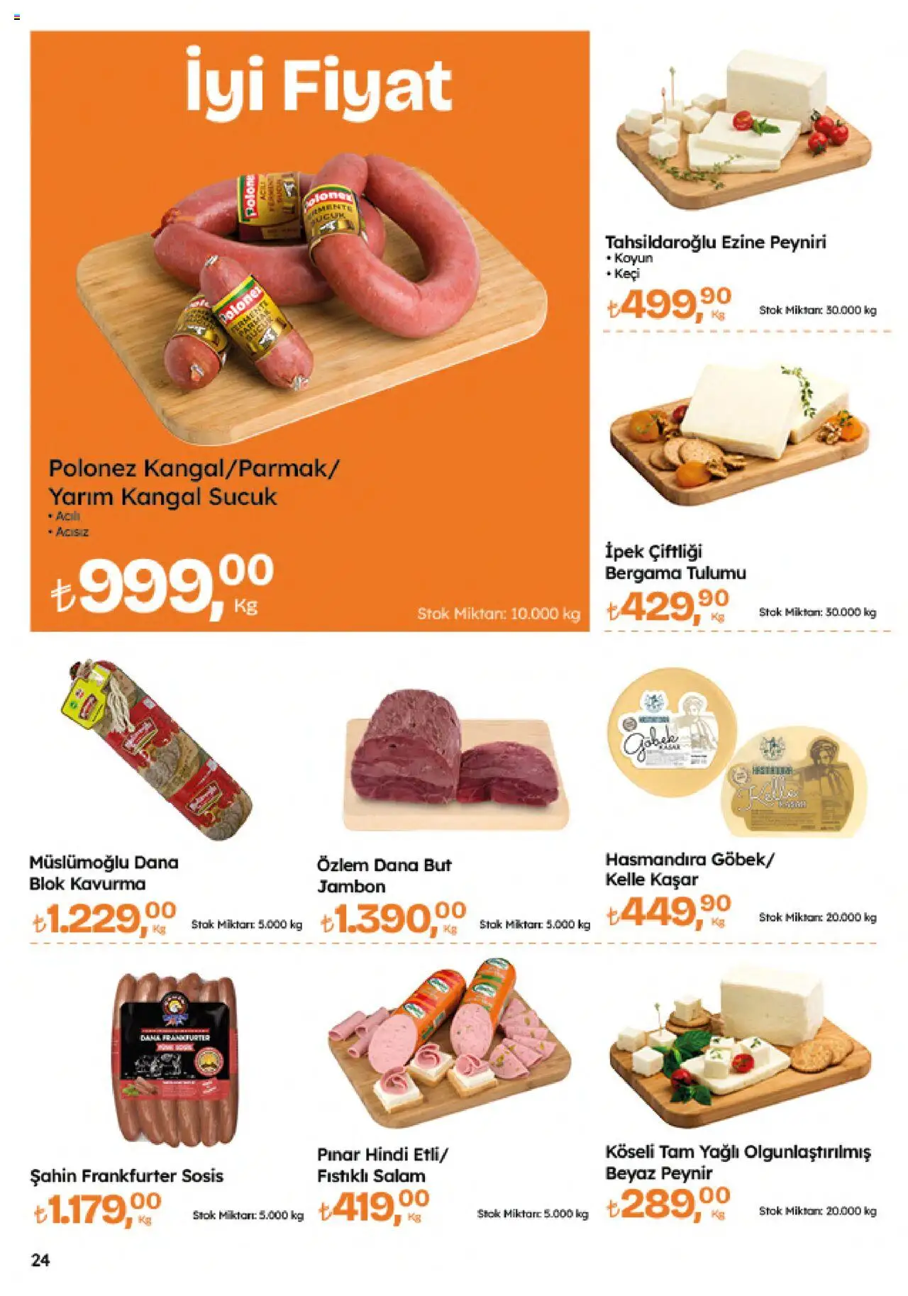 Migros Katalog - Migroskop - 07.08.2025 tarihinden itibaren geçerlidir | Sayfa: 24 | Ürünler: Peynir, Salam, Jambon, Sucuk