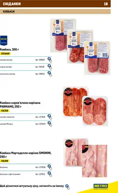 Metro акції дійснийкції з 01.01.2026 | Сторінка: 18