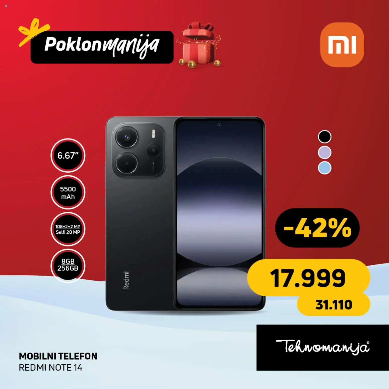 Tehnomanija katalog - važi od 13.12.2025 | Strana: 7 | Proizvode: Telefon