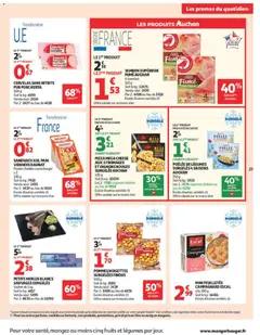 Auchan folder / publicité - Voorbeeld van een folder van Auchan, geldig van 08.04.2026 | Pagina: 31 | Producten: Pizza, Sandwich, Cheddar