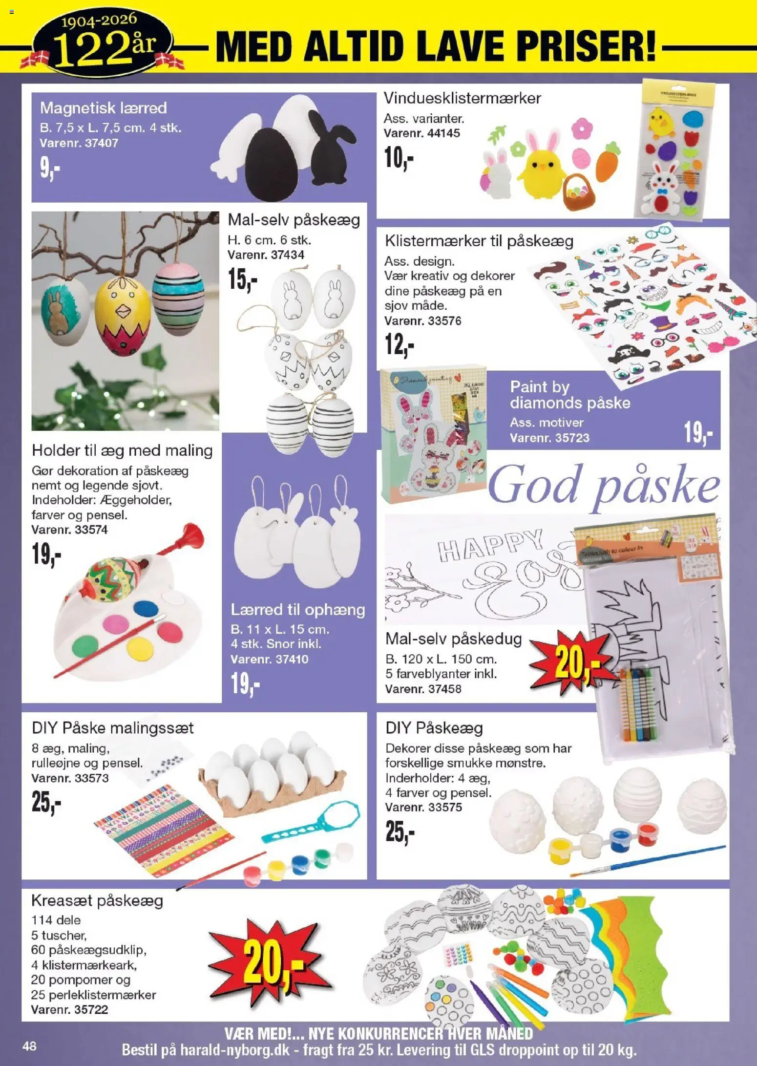 Harald Nyborg - Tilbudsavis tilbudsavis – gyldig fra 19.03.2026 | Side: 54 | Produkter: Æg, Søm, Maling