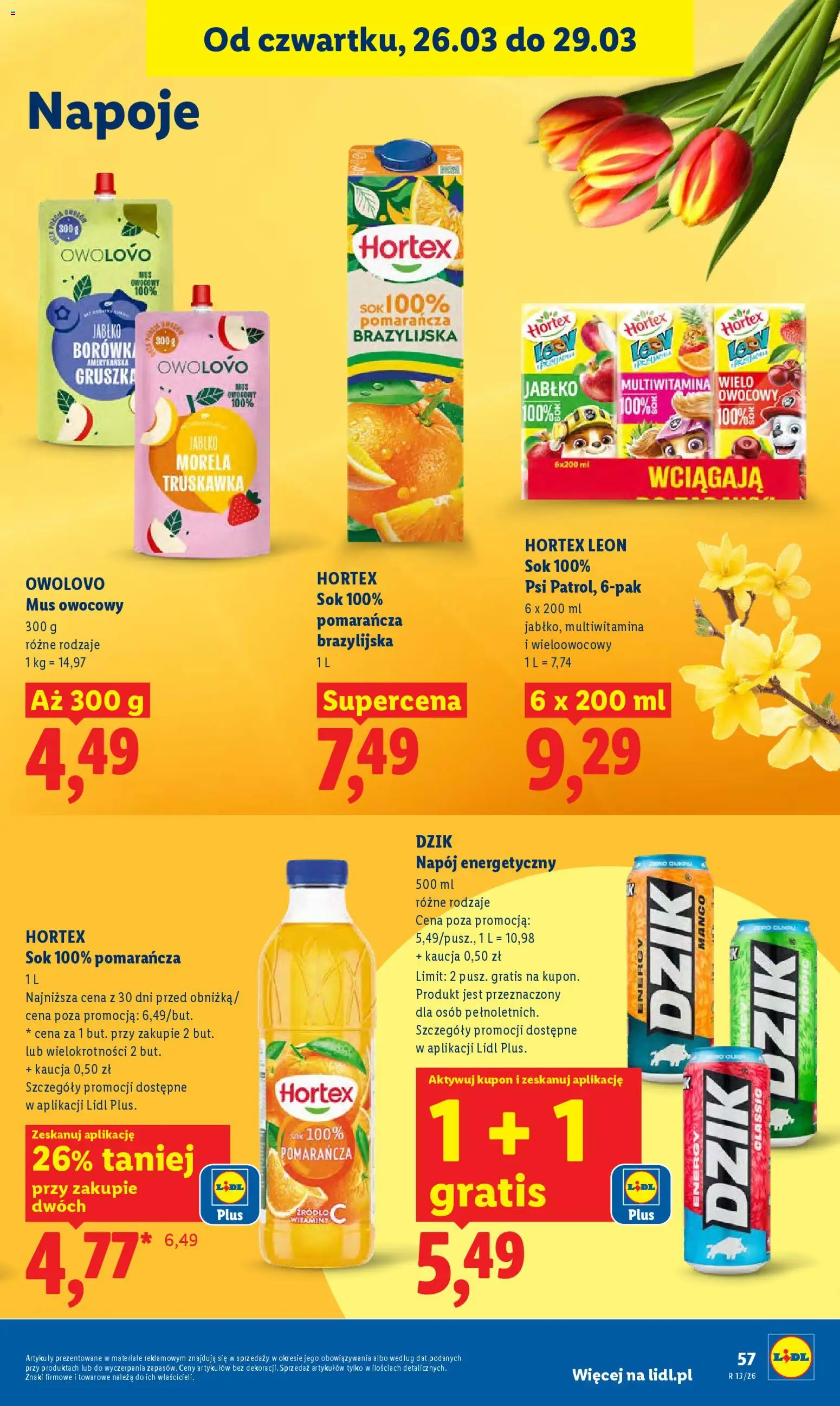 Lidl Polsko leták od 26.03.2026 | Strana: 57 | Produkty: Mango