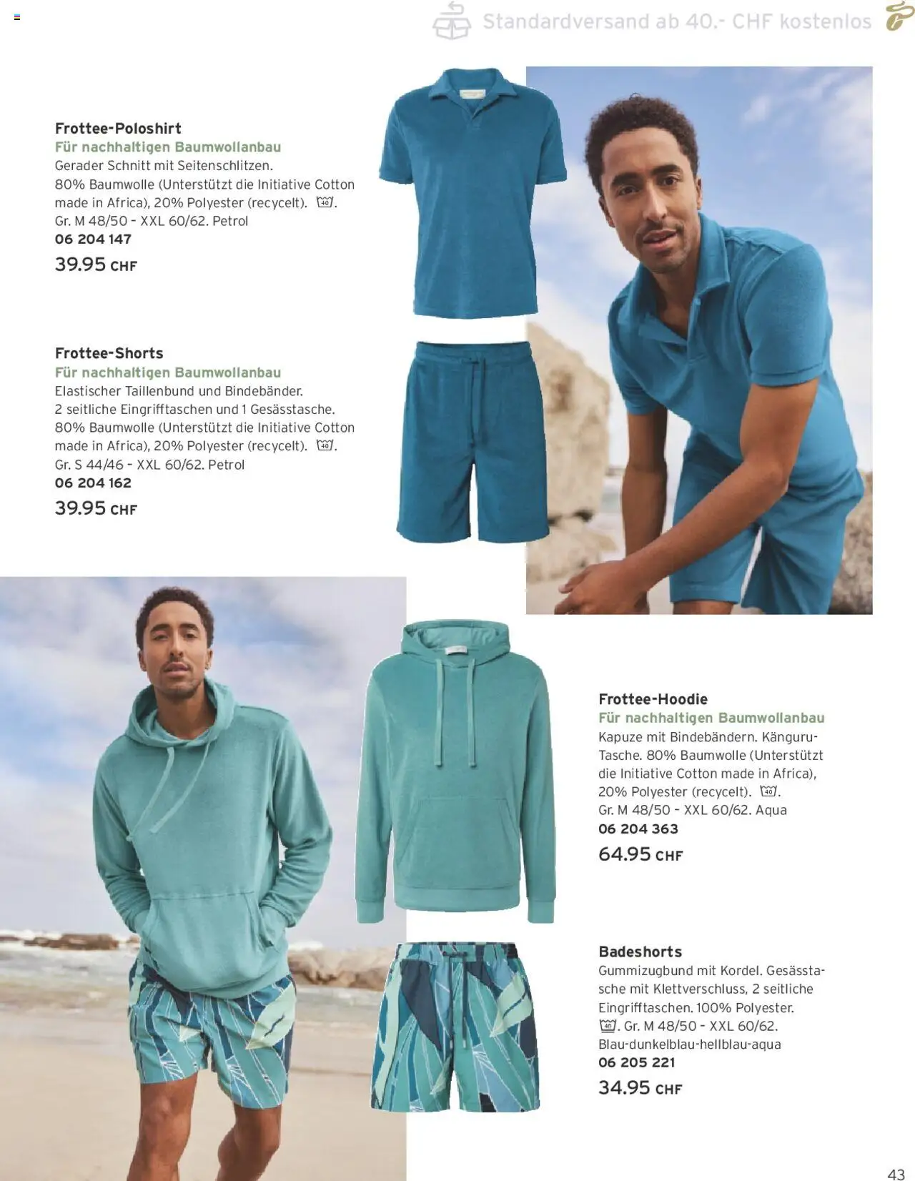 Tchibo Aktionen ab 01.06.2025 | Seite: 43 | Produkte: Badeshorts