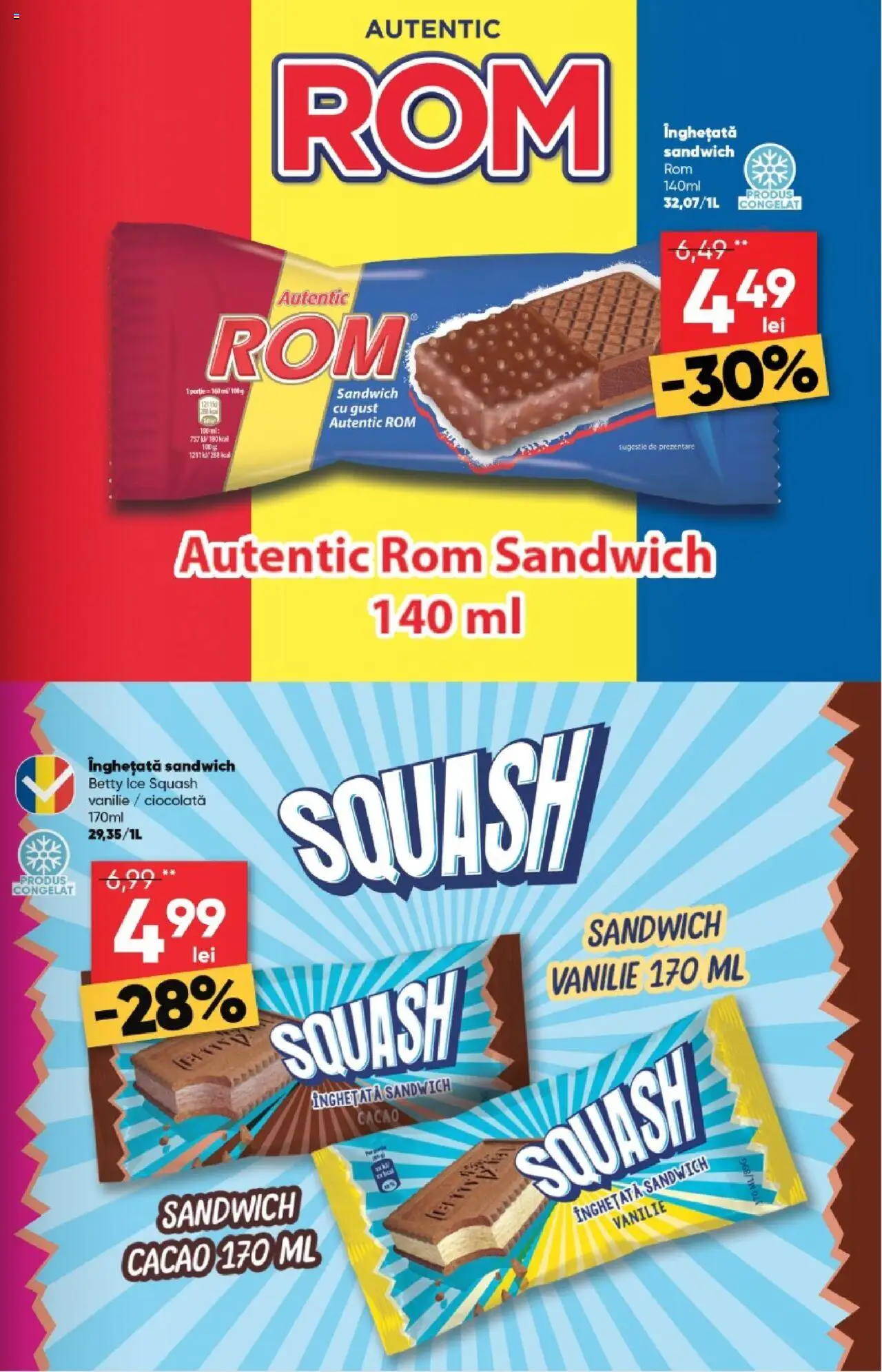 Catalog Profi Super – valabil de la 06.08.2025 | Pagină: 19 | Produse: Ciocolată, Rom, Cacao, Înghețată