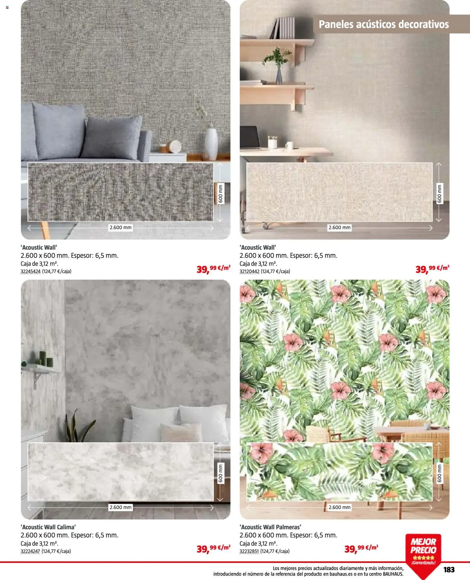 Bauhaus - Suelos y revestimientos │ válido desde el 24.02.2026 | Página: 183 | Productos: Caja