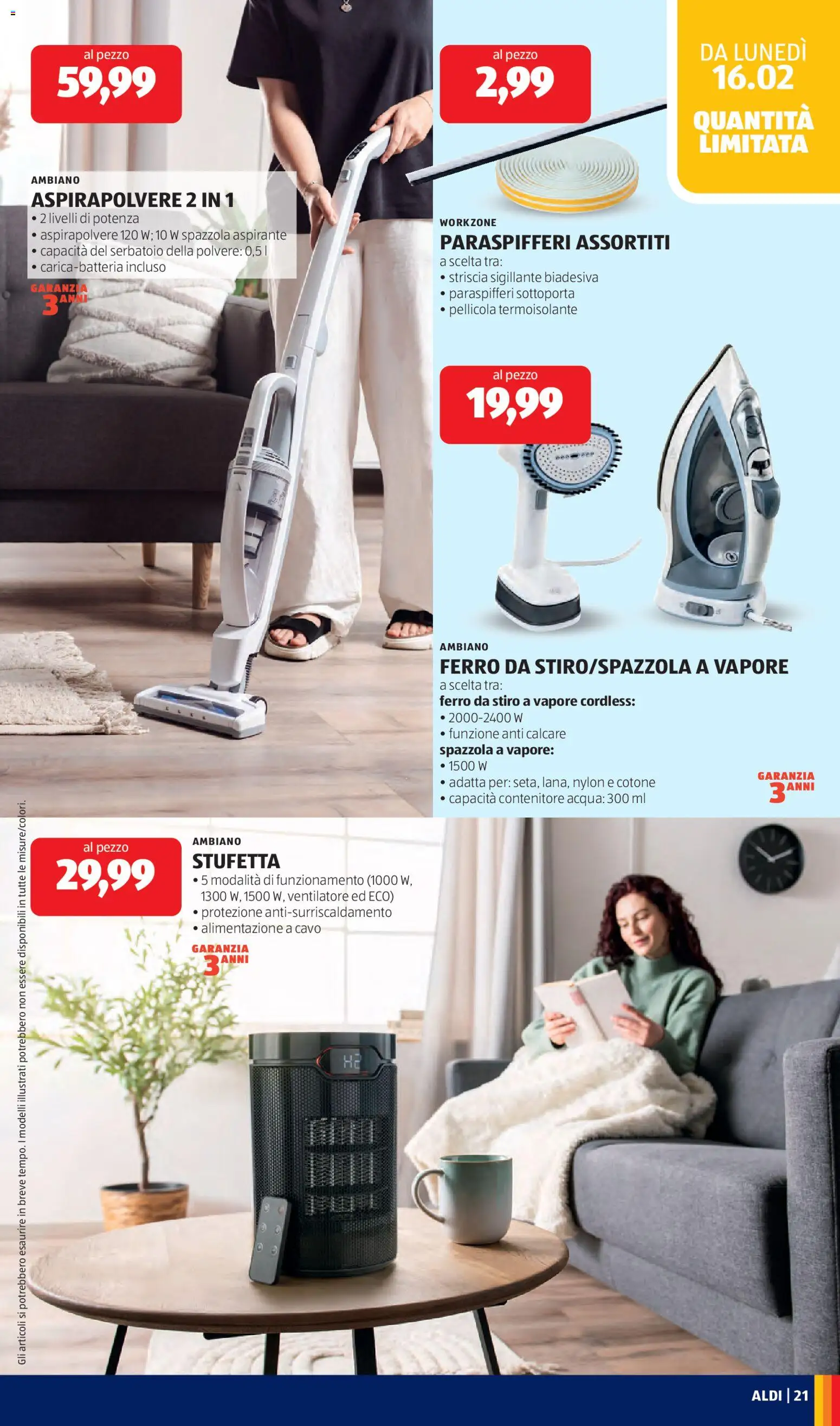 Volantino Aldi del 16.02.2026 | Pagina: 21