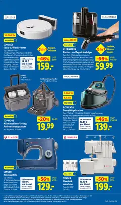Náhled letáku Lidl Německo leták - Exklusive Vorschau od 07.04.2026 | Strana: 13 | Produkty: Singer, Overlock