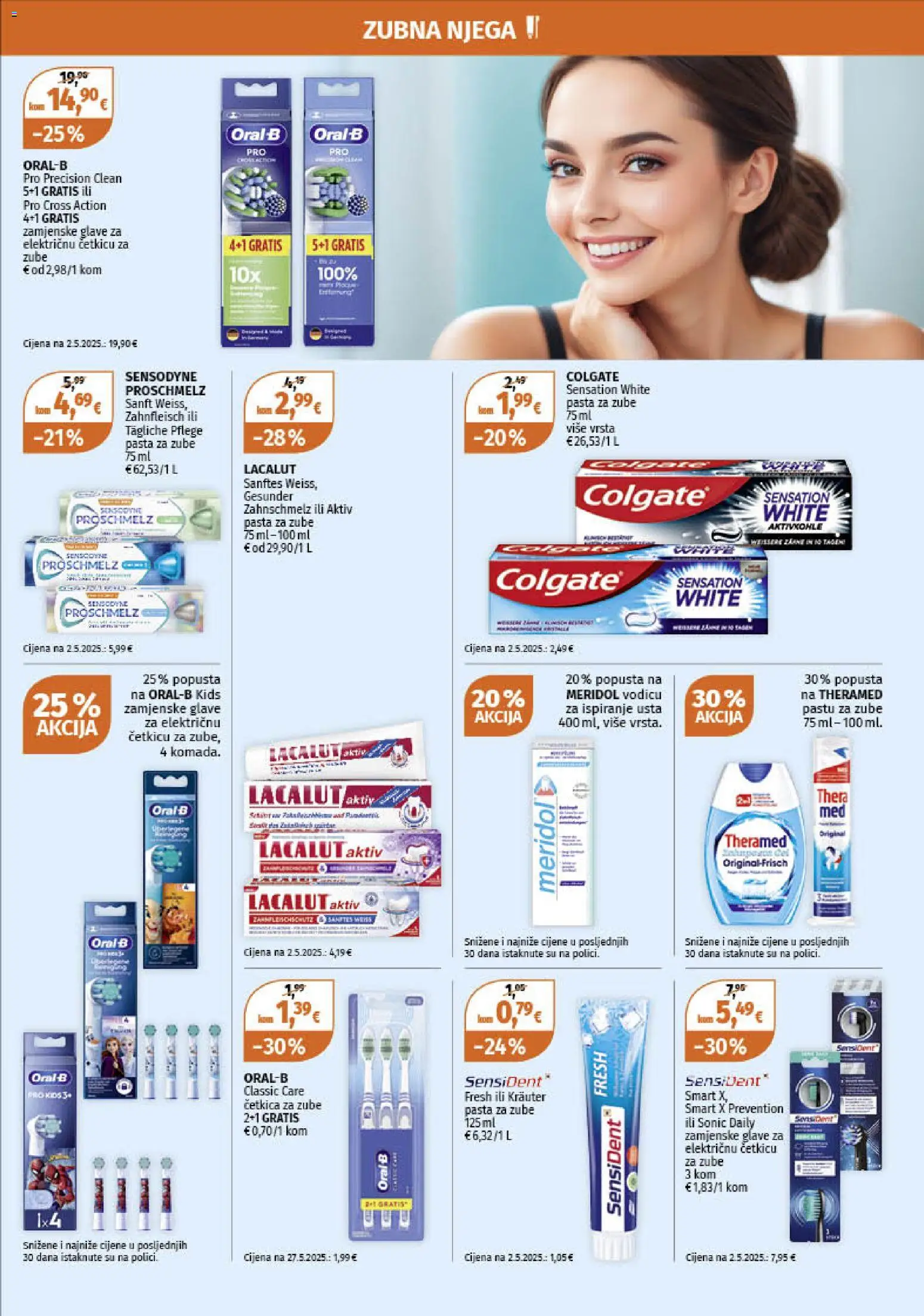 Müller katalog | vrijedi od 27.10.2025 | Stranica: 7 | Proizvodi: Pasta za zube, Četkica za zube, Pasta, Lacalut